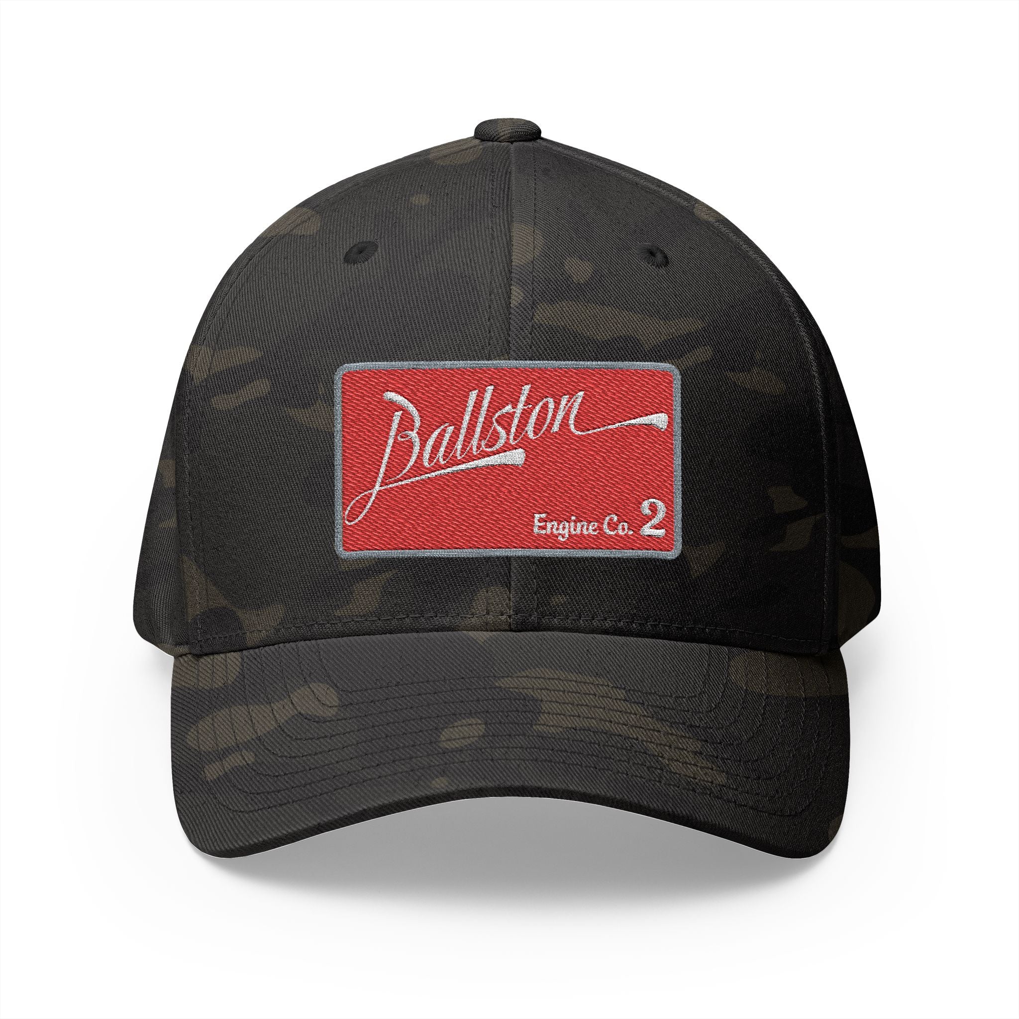 Arlington Ballston Engine 2 - FLEXFIT Closed-Back Structured Cap (Embroidery)