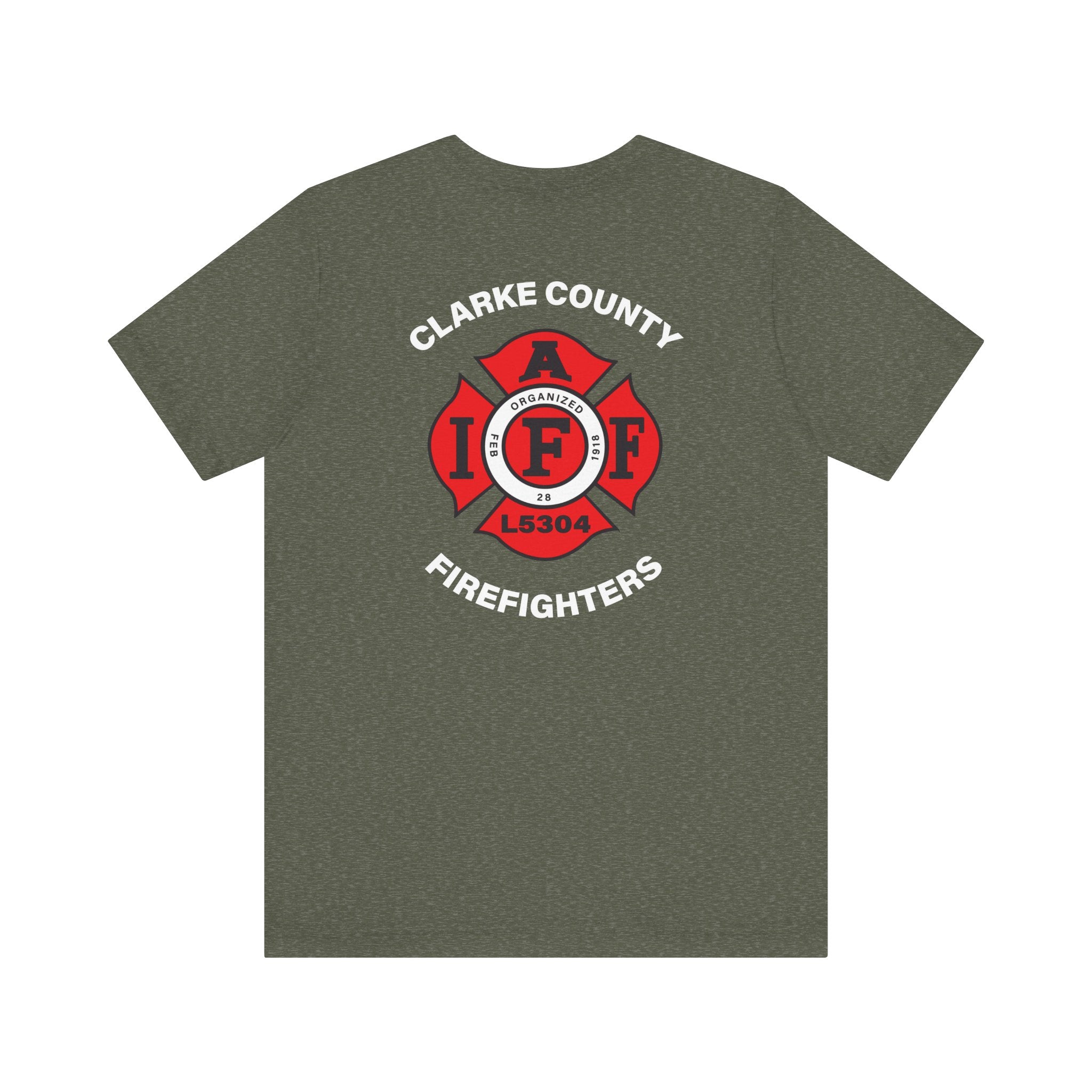 Clarke County Local 5304 (Portion of Proceeds go to Local 5304) - Bella+Canvas Soft Jersey Cotton Unisex Tee