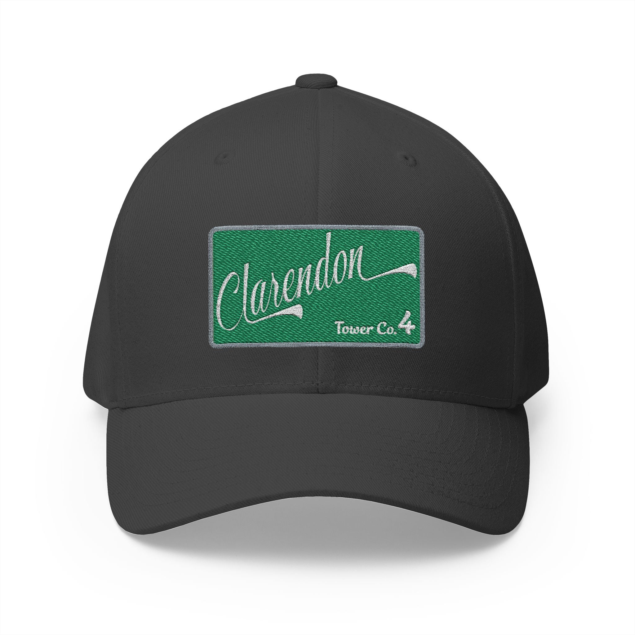 Arlington Clarendon Tower 4 - FLEXFIT Closed-Back Structured Cap (Embroidery)