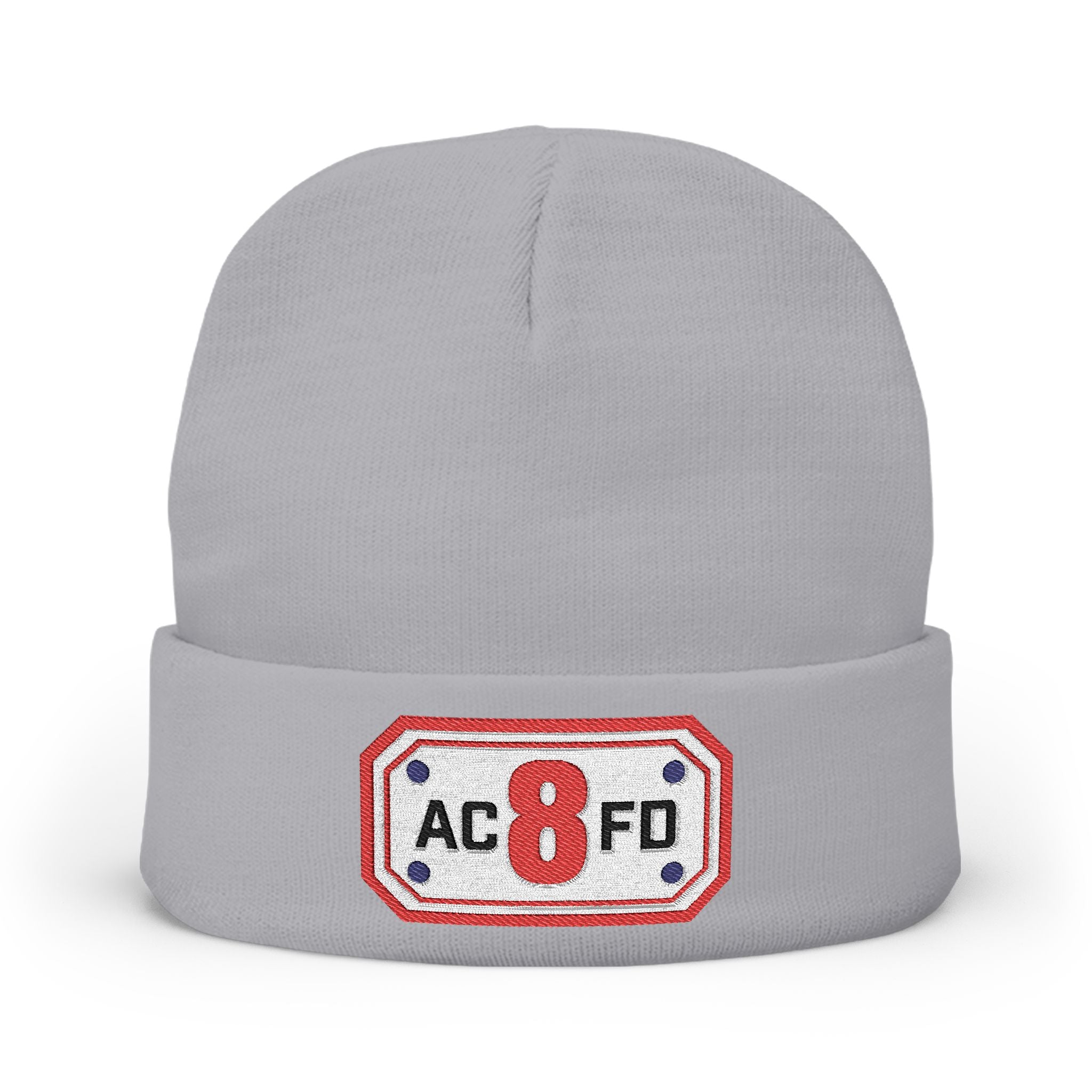 Arlington Engine 8 - Knit Beanie (Embroidery)