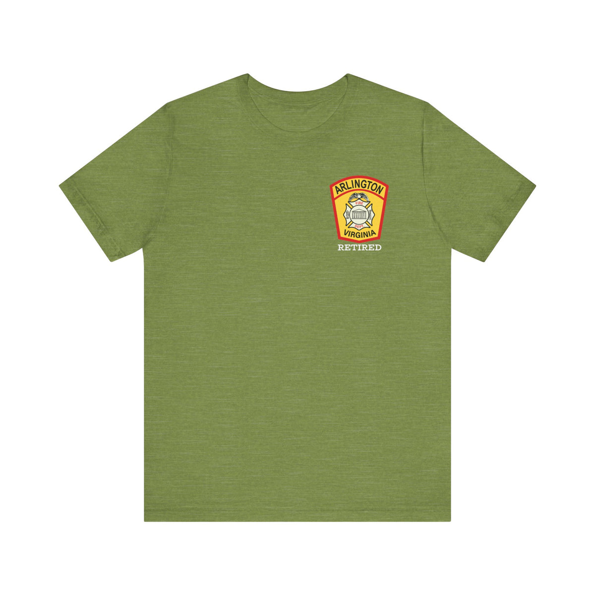 Arlington Retired Old Patch - Bella+Canvas Soft Unisex Tee
