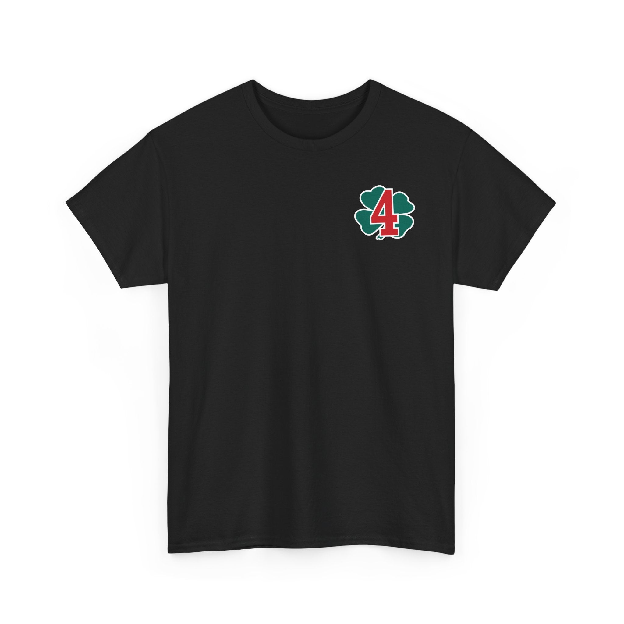 Station 4 Clover front /AC4FD back - Gildan 100% Cotton Tee Unisex Heavy
