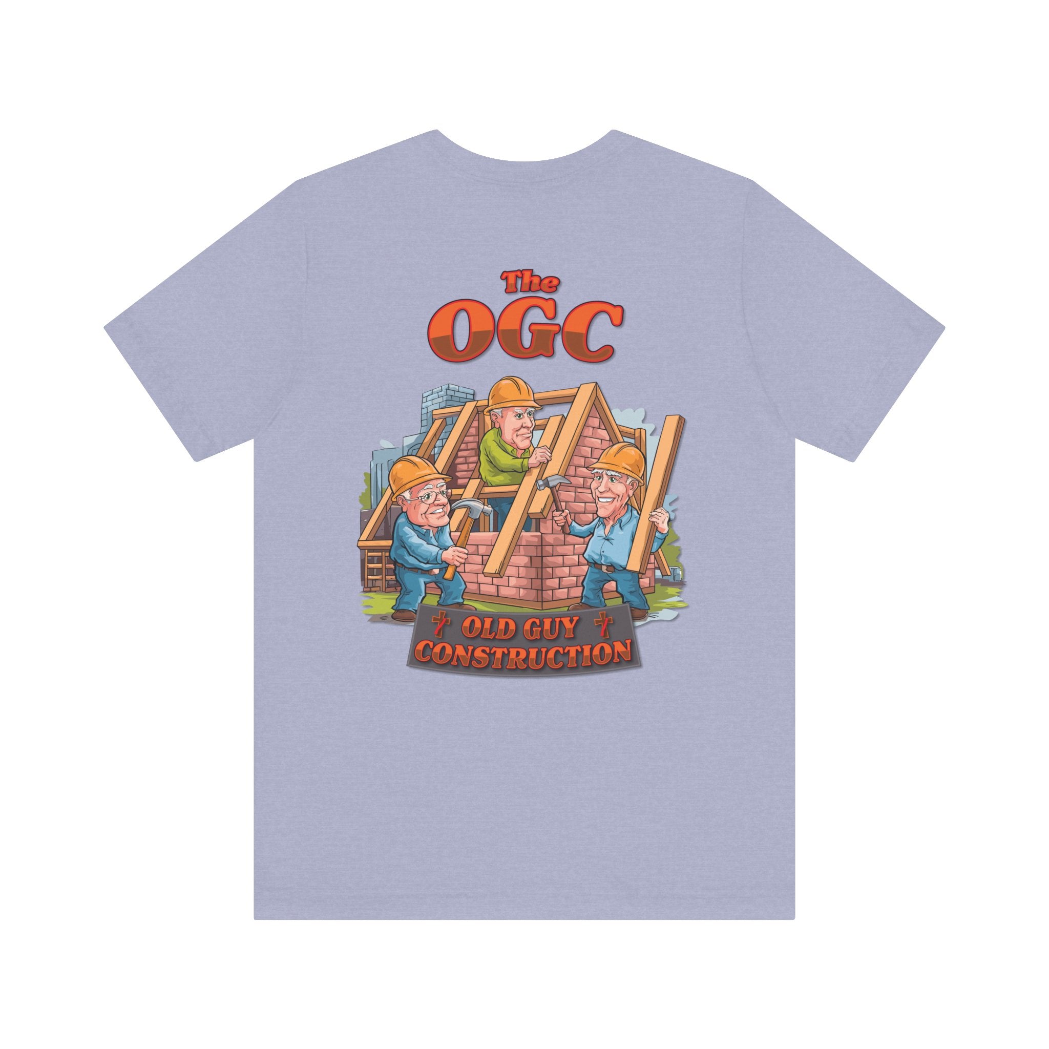 Old Guy Construction - Bella+Canvas Soft Unisex Tee
