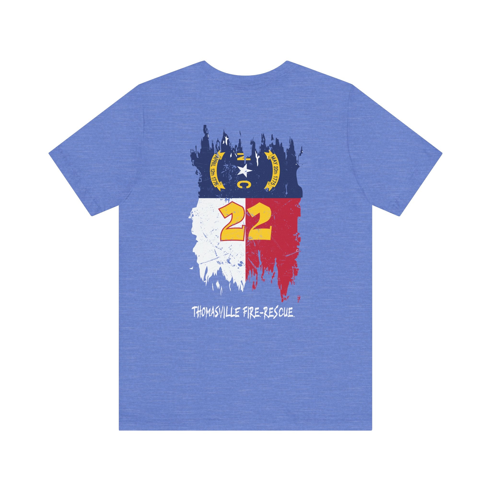 Thomasville Fire NC Ladder 22 (version 1) - Bella+Canvas Soft Unisex Tee