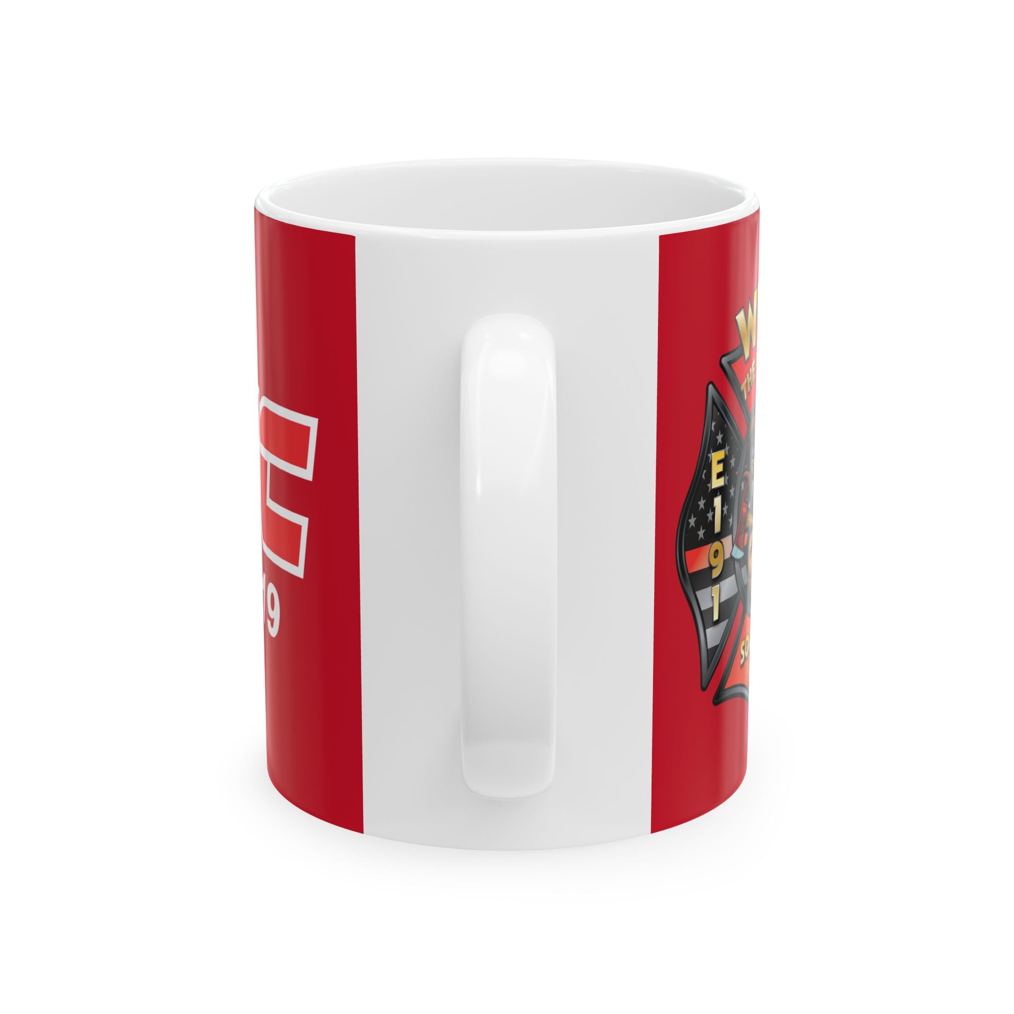 WVFC Goat Logo 1 version 1 - Ceramic Mug, (11oz)