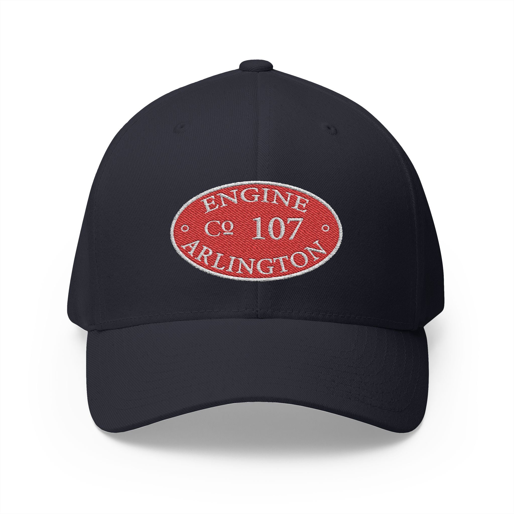 Arlington Engine 7 Circle Patch - FLEXFIT Closed-Back Structured Cap (Embroidery)