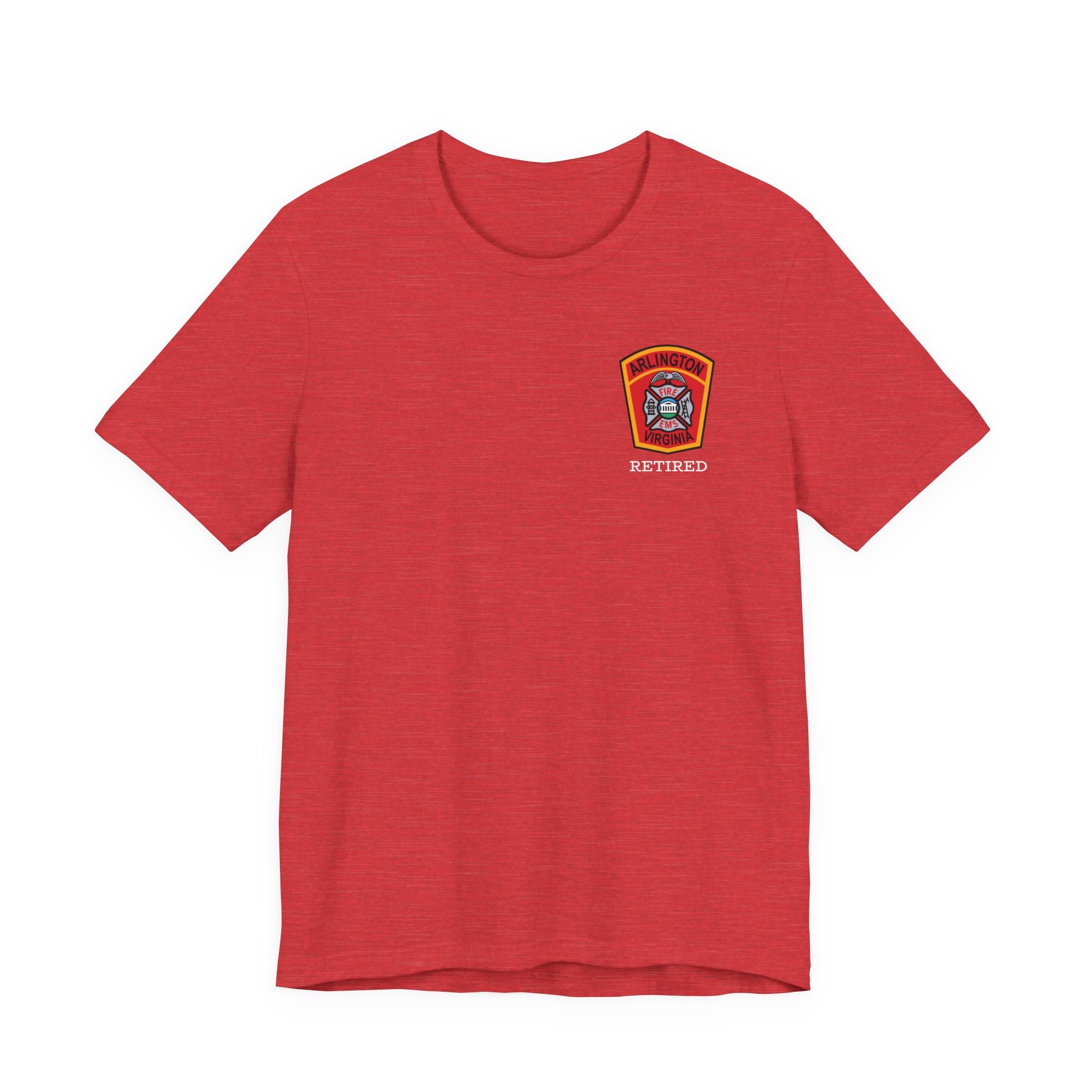 Arlington Retired patch - Bella+Canvas Soft Unisex Tee