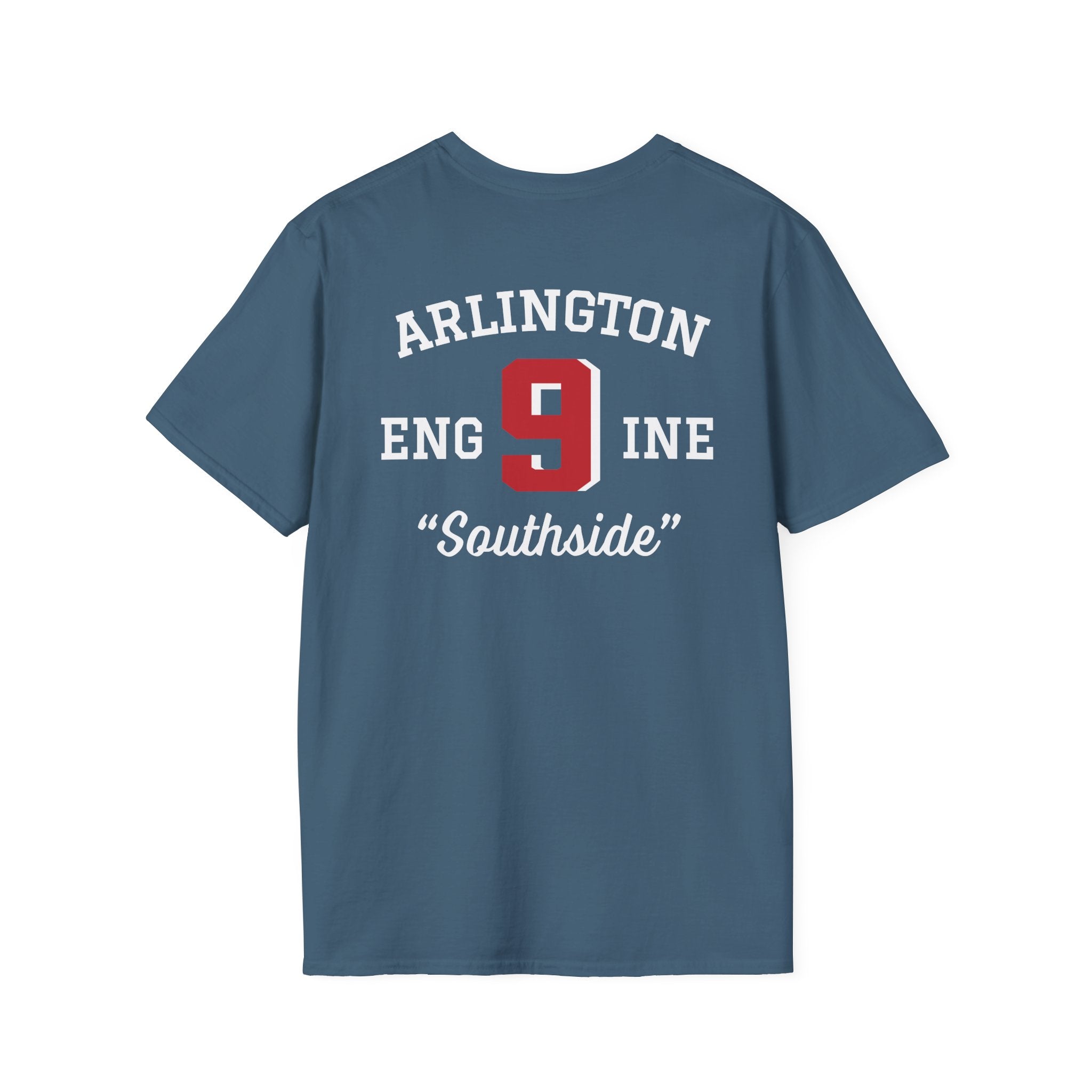 Station 9 Taz Front / FF Engine 9 back - Gildan Soft Cotton Softstyle T-Shirt