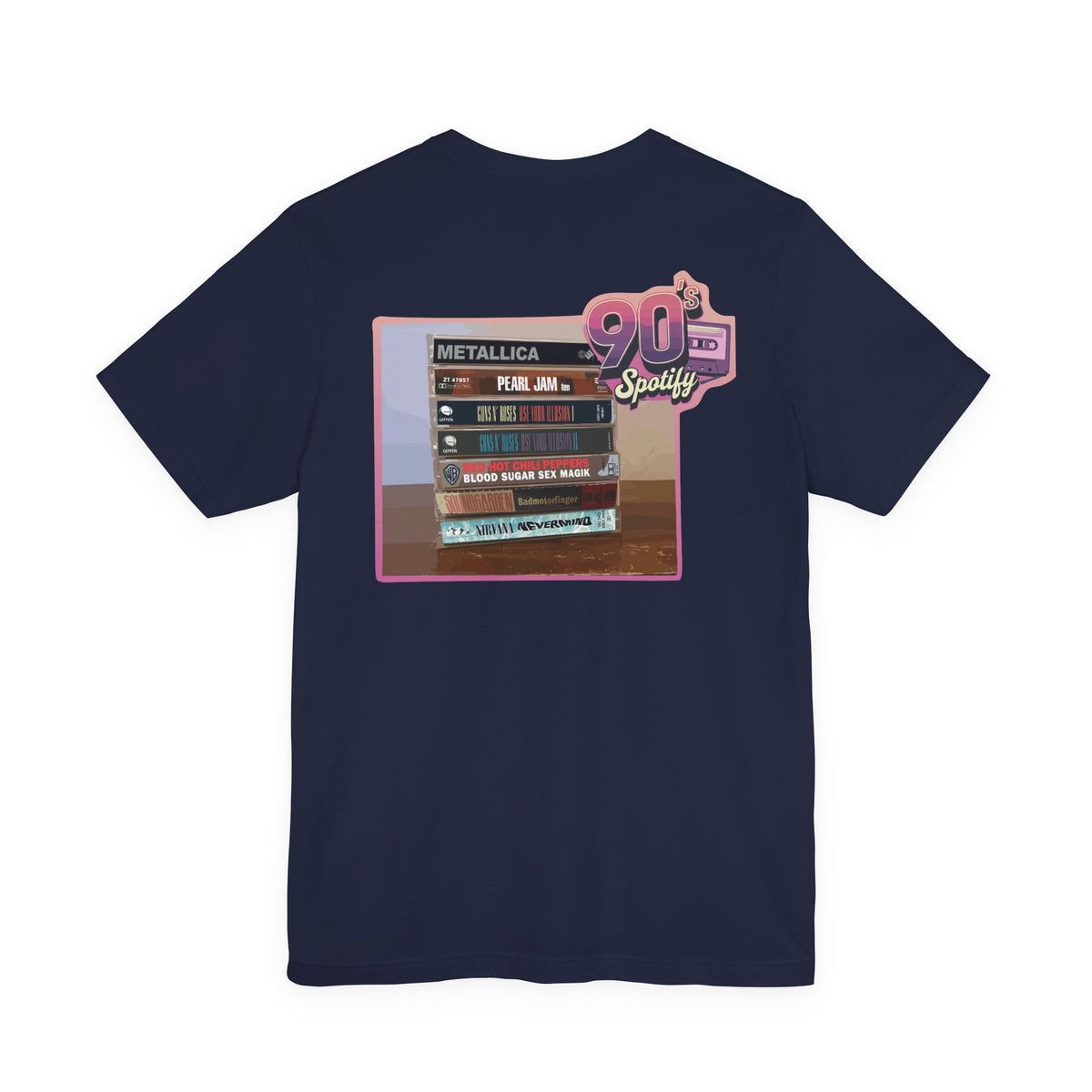 90's Spotify- Bella+Canvas Soft Unisex Tee