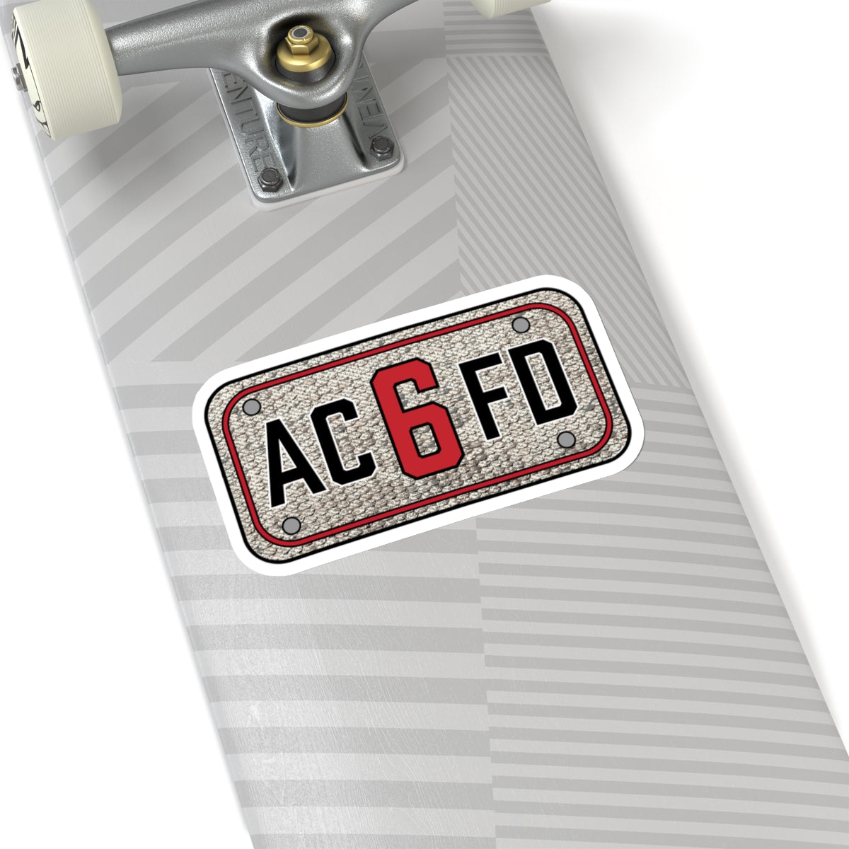 ACFD 6 Engine Hose Patch - Kiss-Cut Stickers