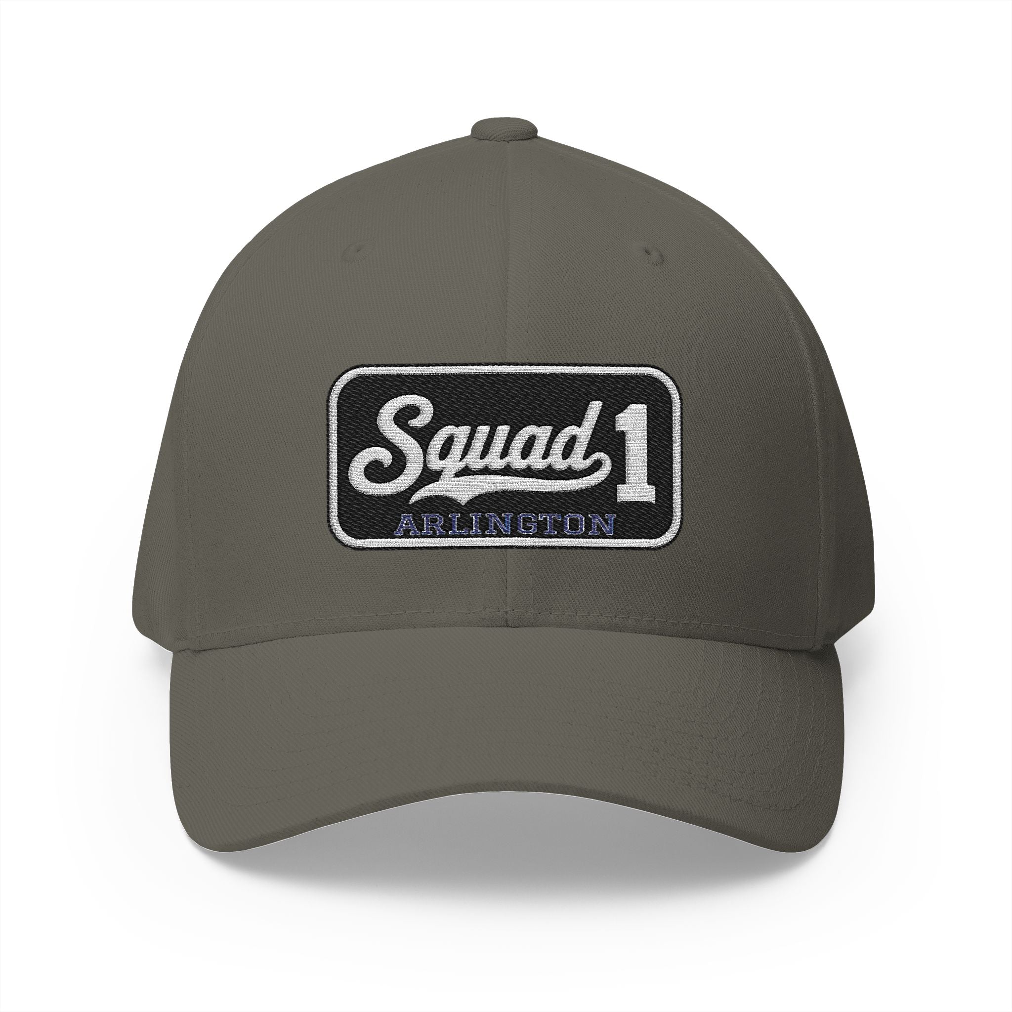 Arlington Squad 1 - FLEXFIT Closed-Back Structured Cap (Embroidery)