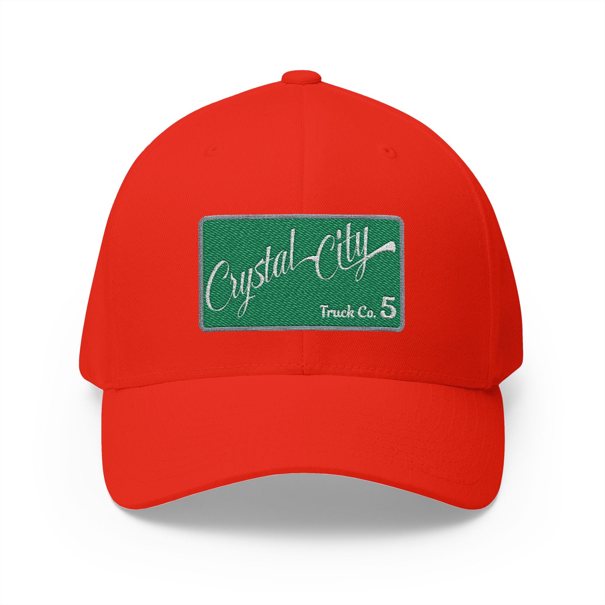 Arlington Crystal City Truck 5 - FLEXFIT Closed-Back Structured Cap (Embroidery)