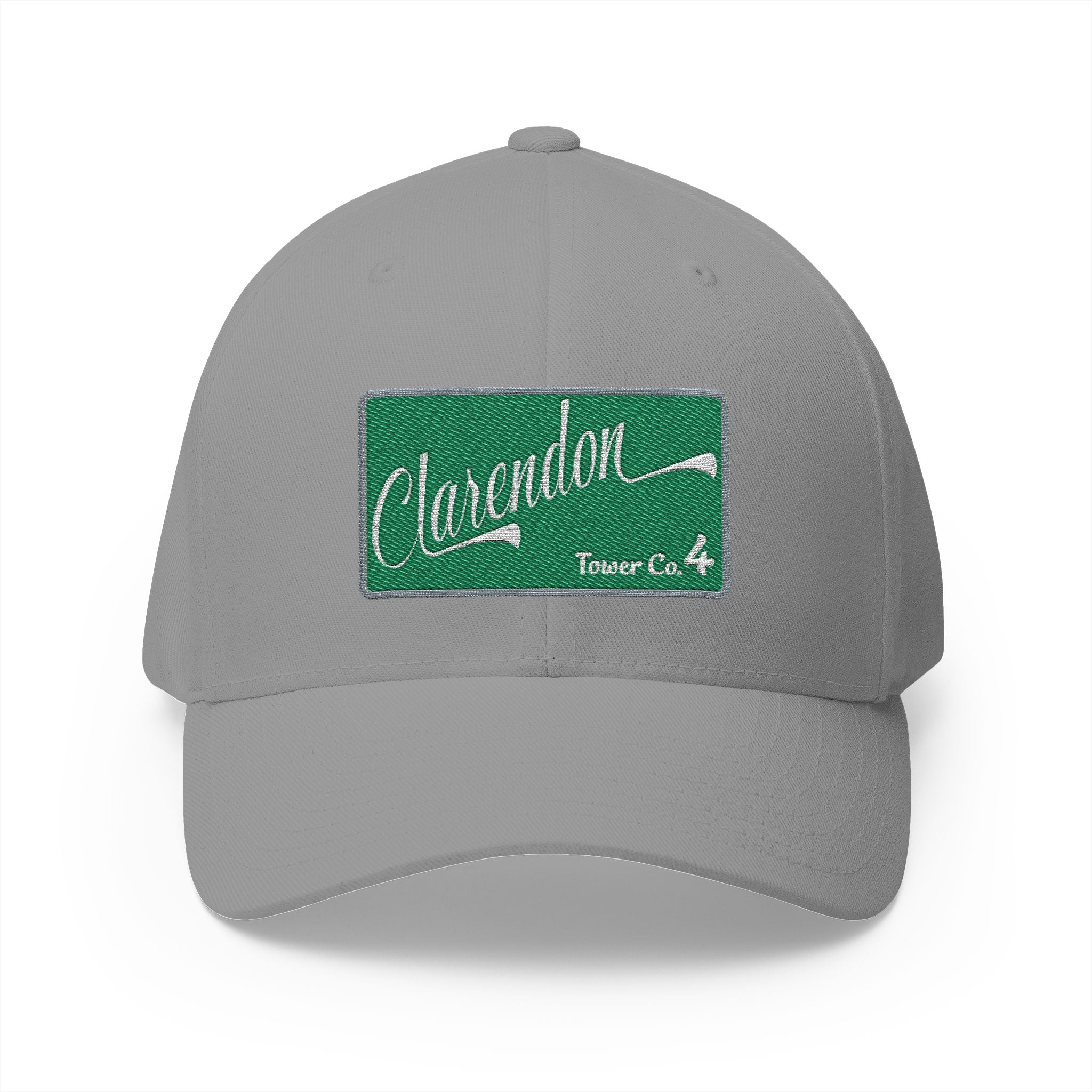 Arlington Clarendon Tower 4 - FLEXFIT Closed-Back Structured Cap (Embroidery)