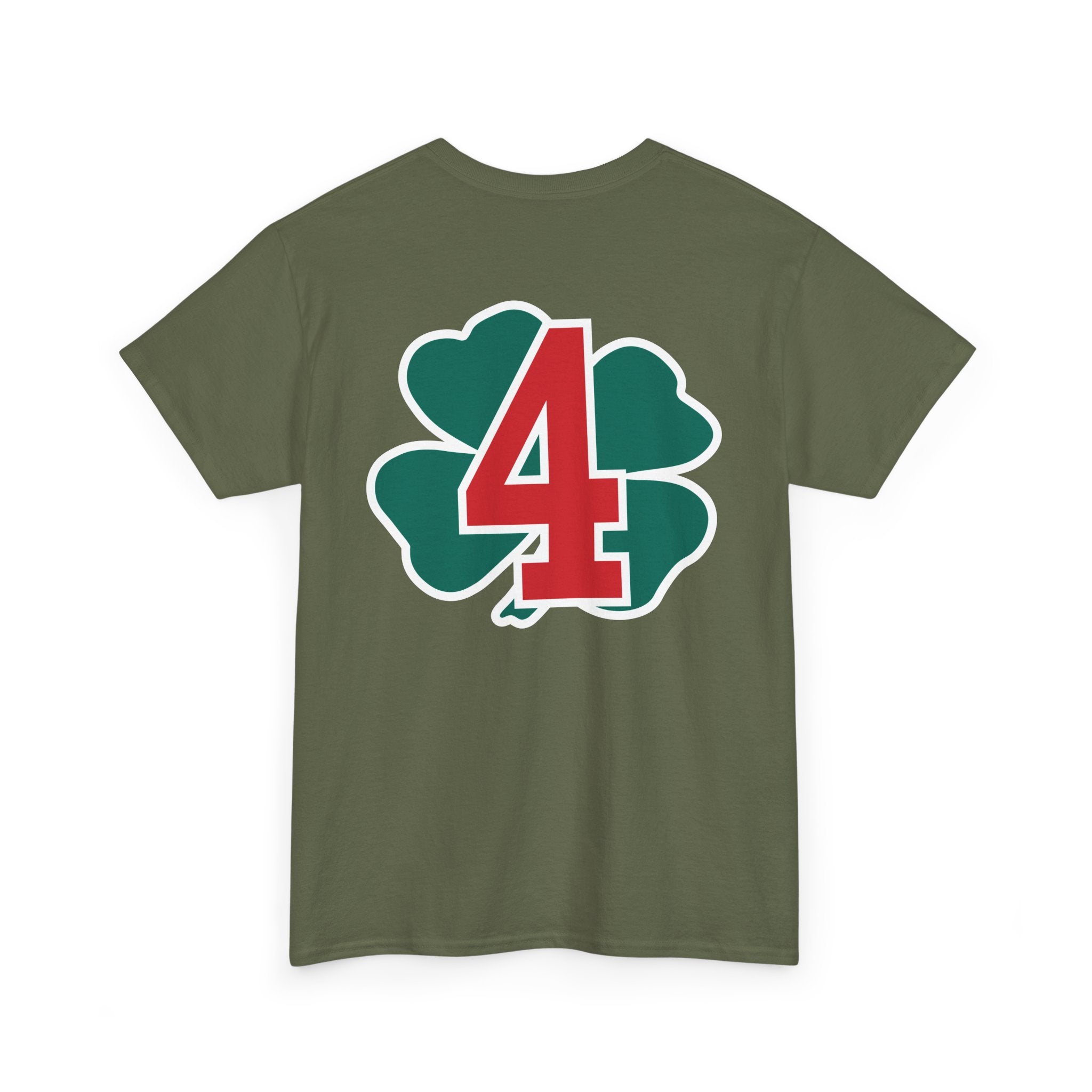Station 4 AC4FD front / Clover back - Gildan 100% Cotton Tee Unisex Heavy