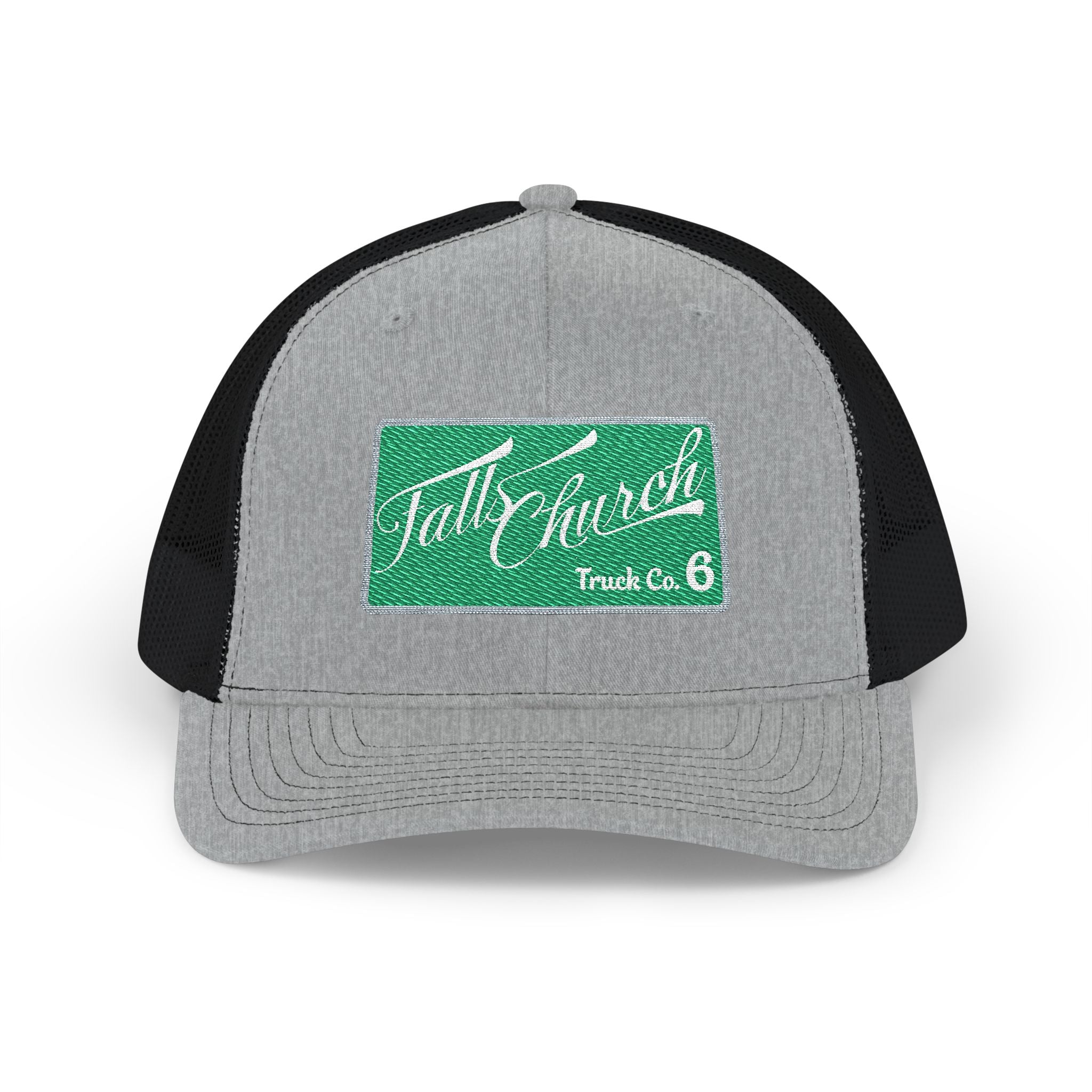 Falls Church sample - Snapback Trucker Cap (Embroidery) Richardson 112 Style Hat