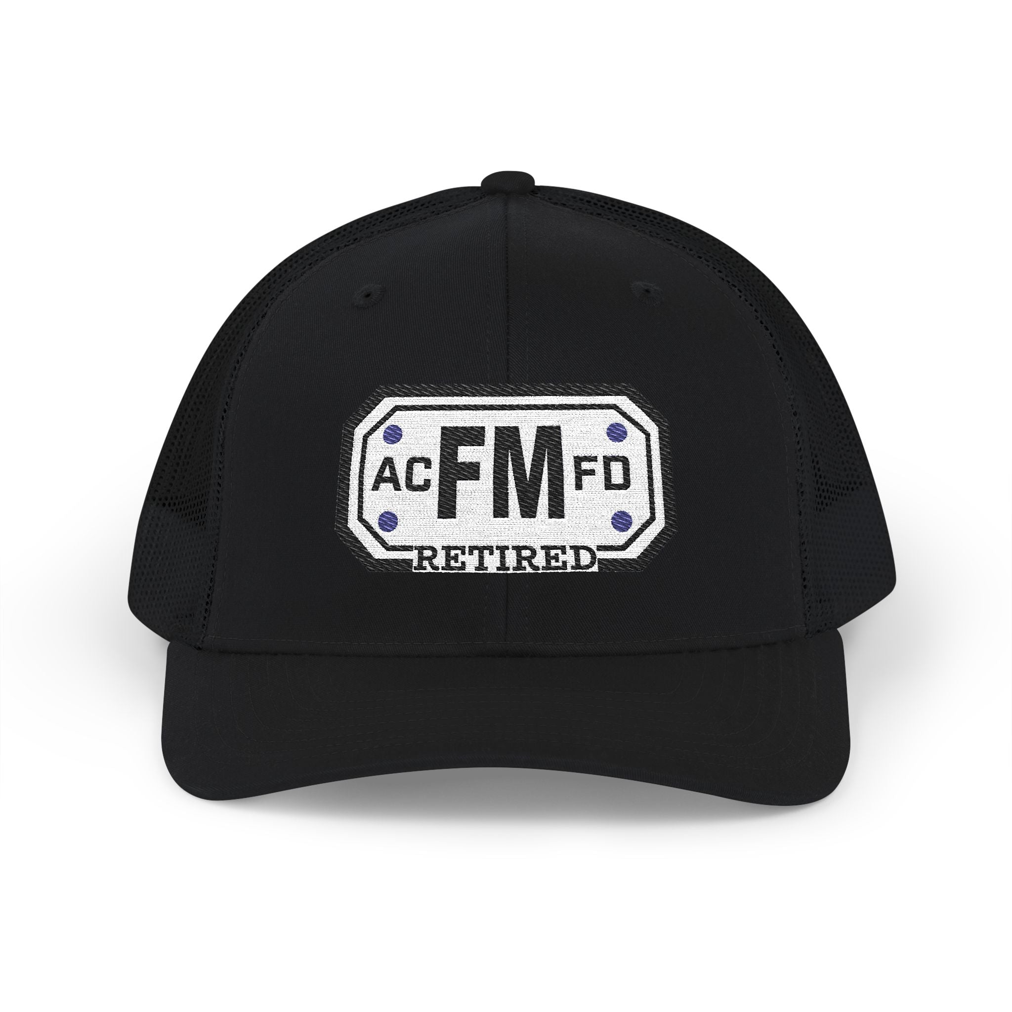 Retired Arlington Fire Marshal - Snapback Trucker (Richardson 112 Style Hat)