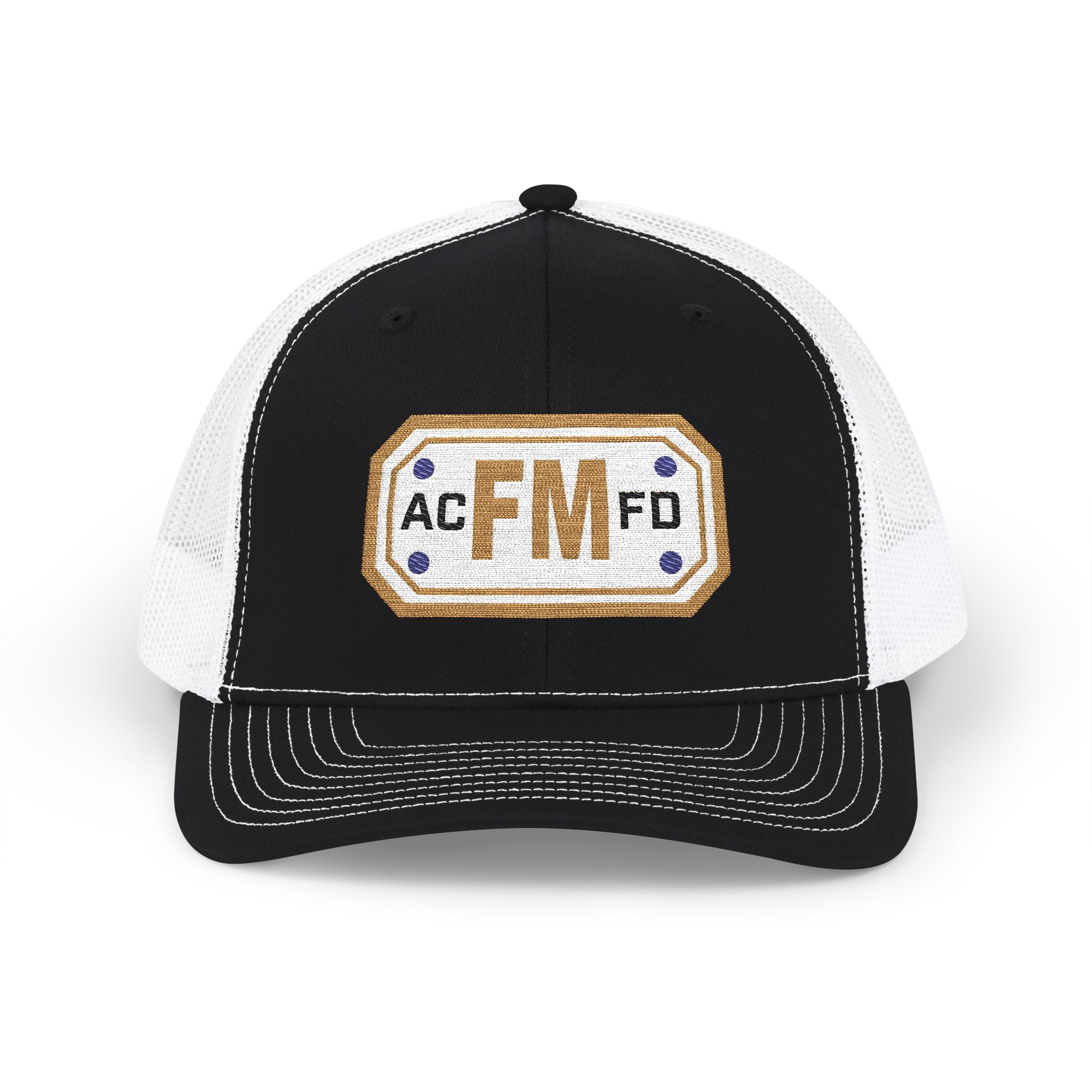Arlington Fire Marshal Gold - Snapback Trucker (Richardson 112 Style Hat)