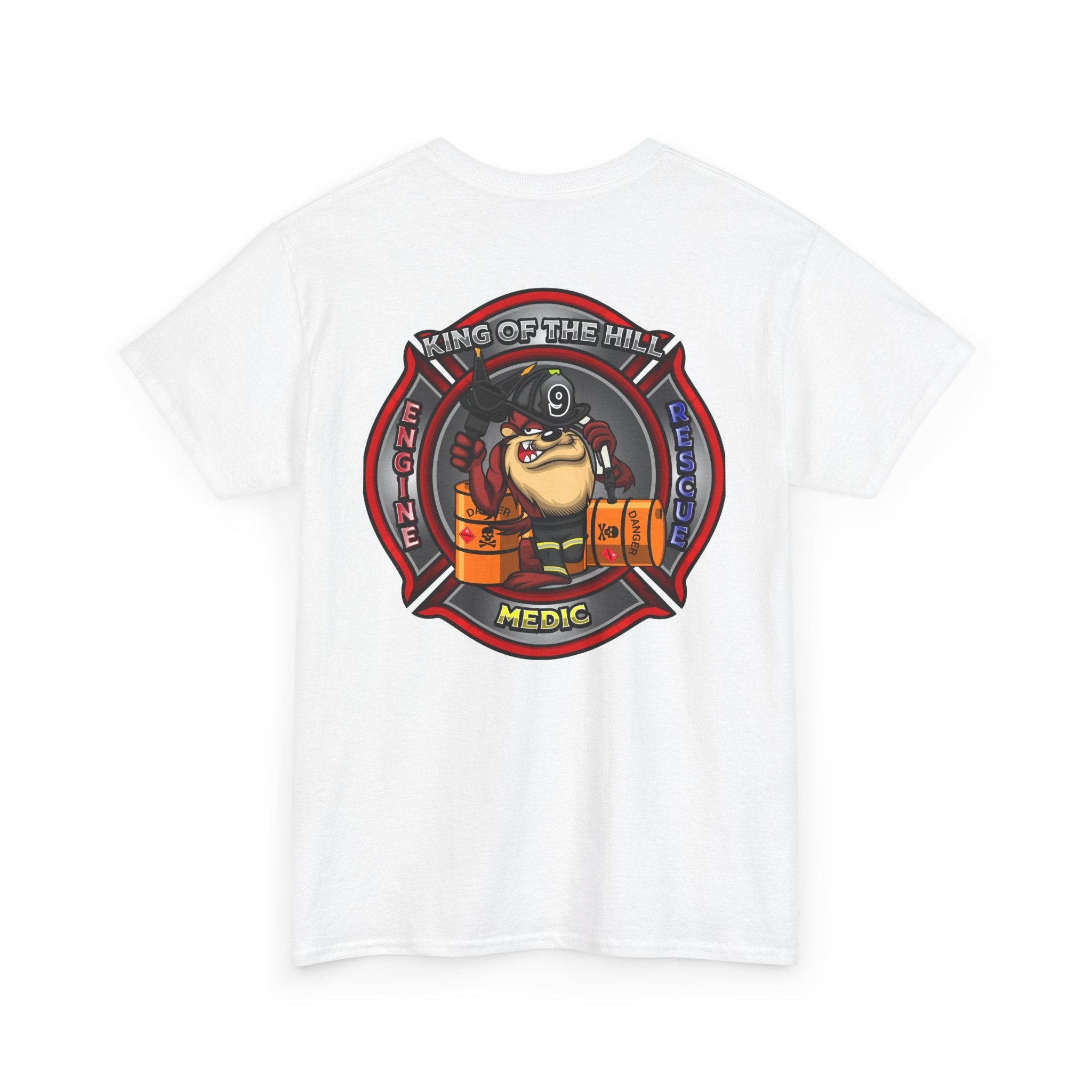 Arlington Fire Station 9 -Heavy Cotton Unisex Tee