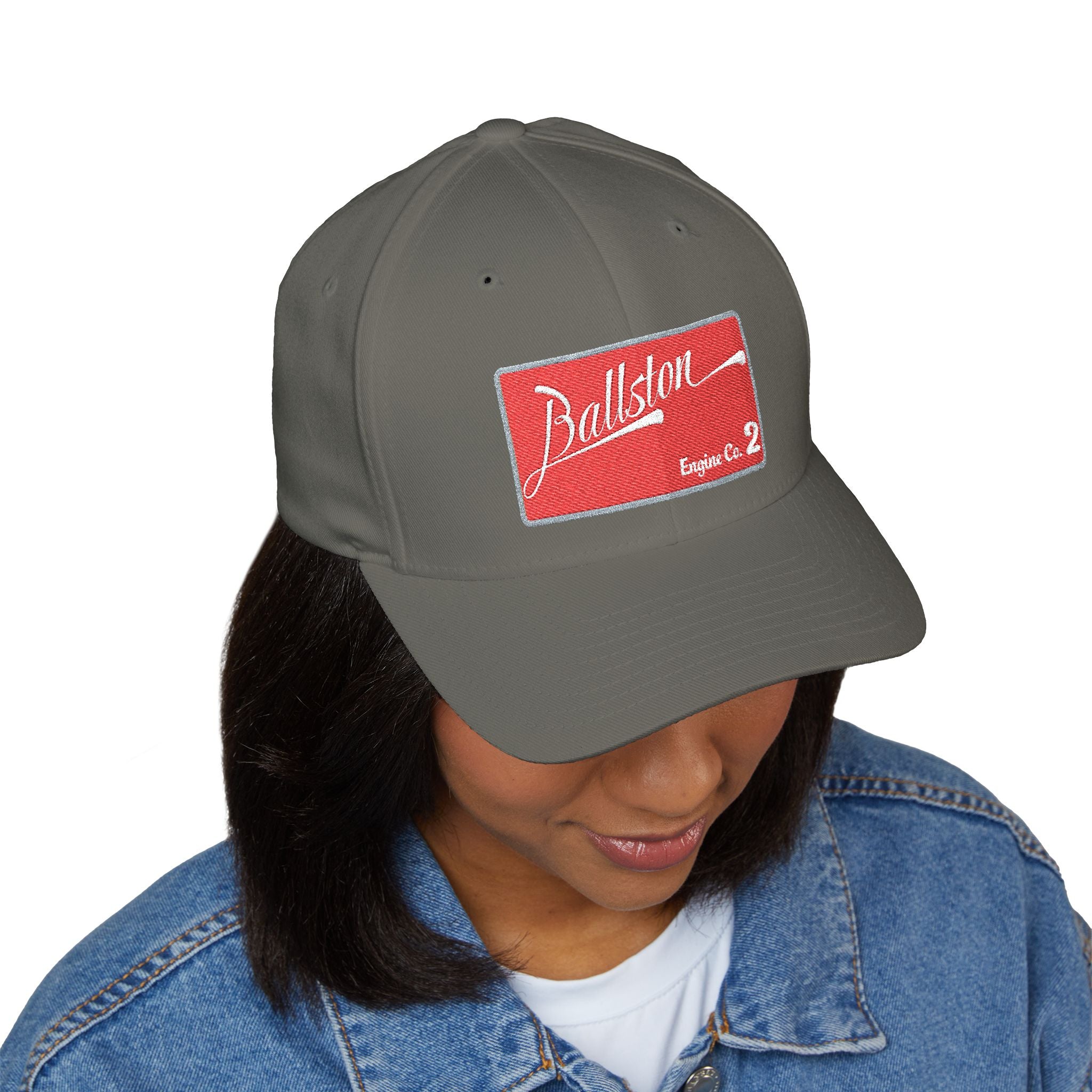 Arlington Ballston Engine 2 - FLEXFIT Closed-Back Structured Cap (Embroidery)