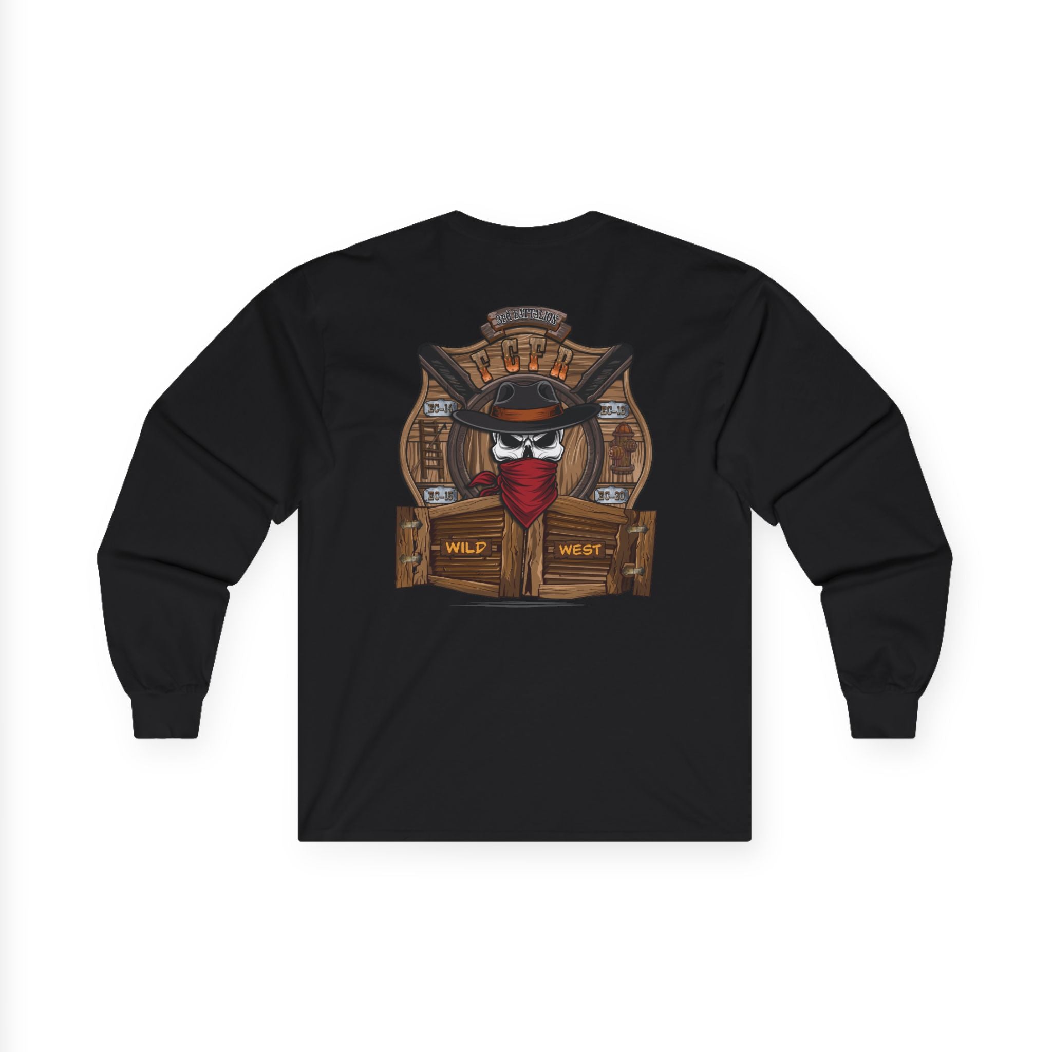 Frederick County Fire Wild West Station Unisex Ultra Cotton Long Sleeve Tee