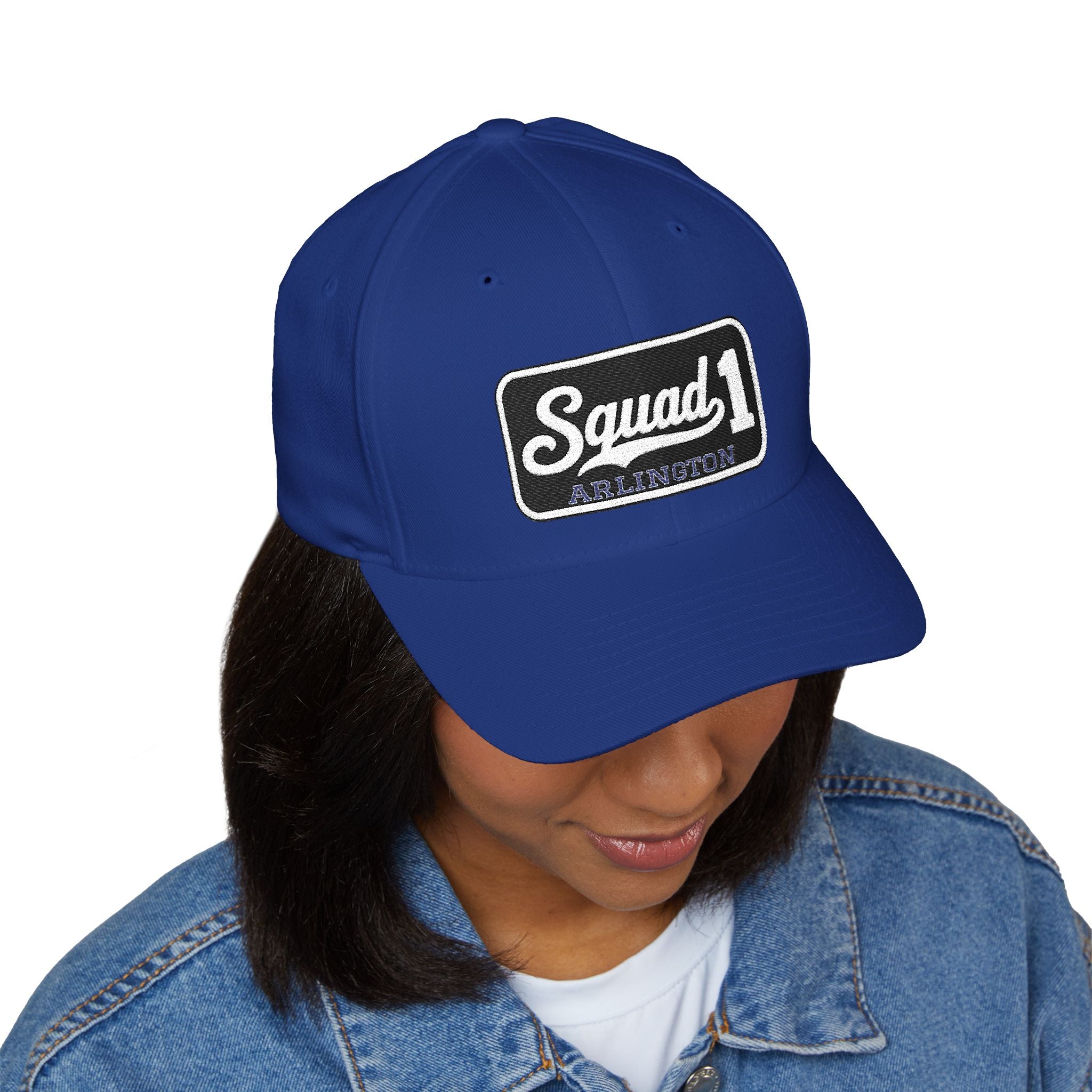 Arlington Squad 1 - FLEXFIT Closed-Back Structured Cap (Embroidery)