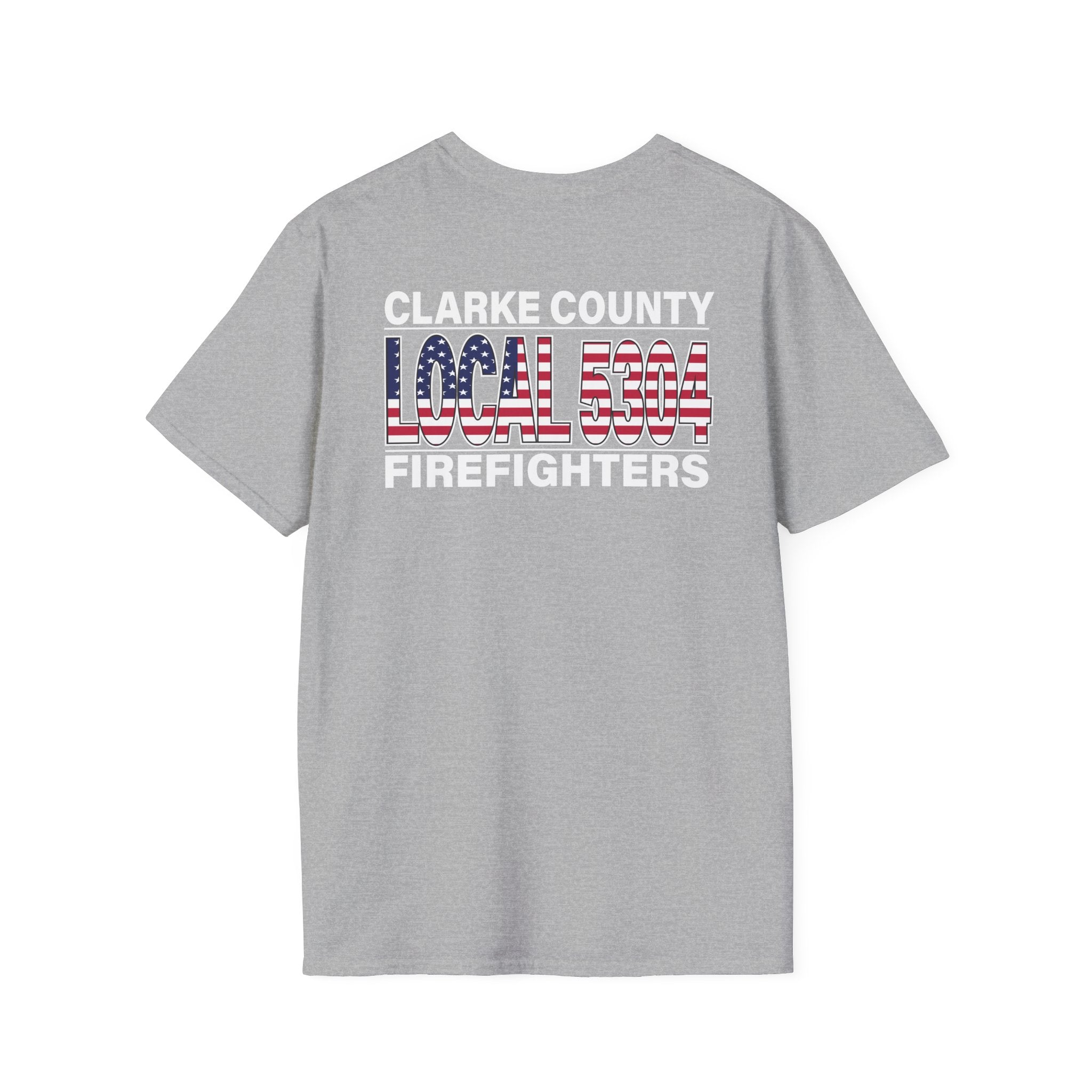 Clarke County Local 5304 version 3 (Portion of Proceeds go to Local 5304) - Gildan Soft Cotton Softstyle T-Shirt