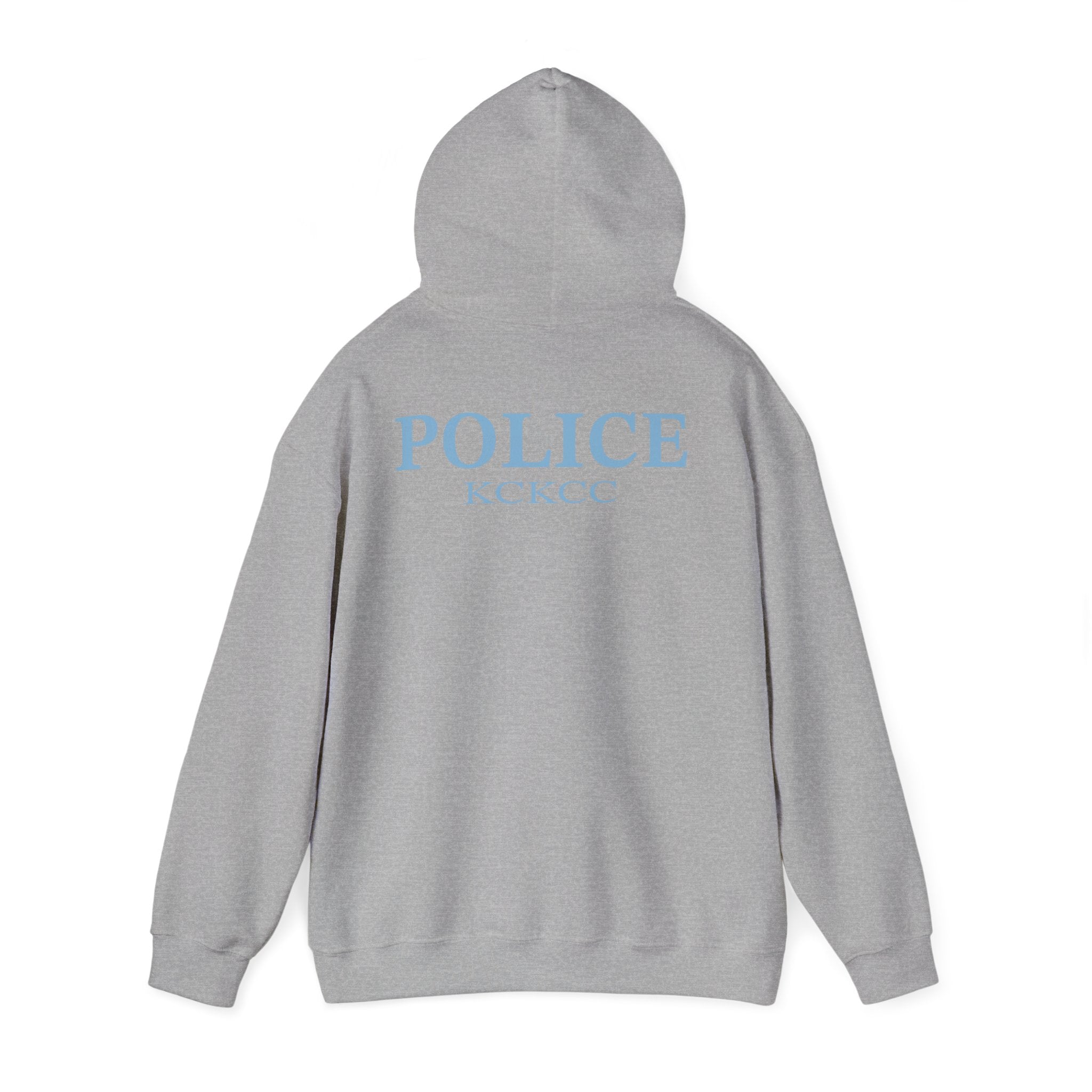 Kansas City College Police Blue Patch - Unisex Heavy Blend™ Hooded Sweatshirt