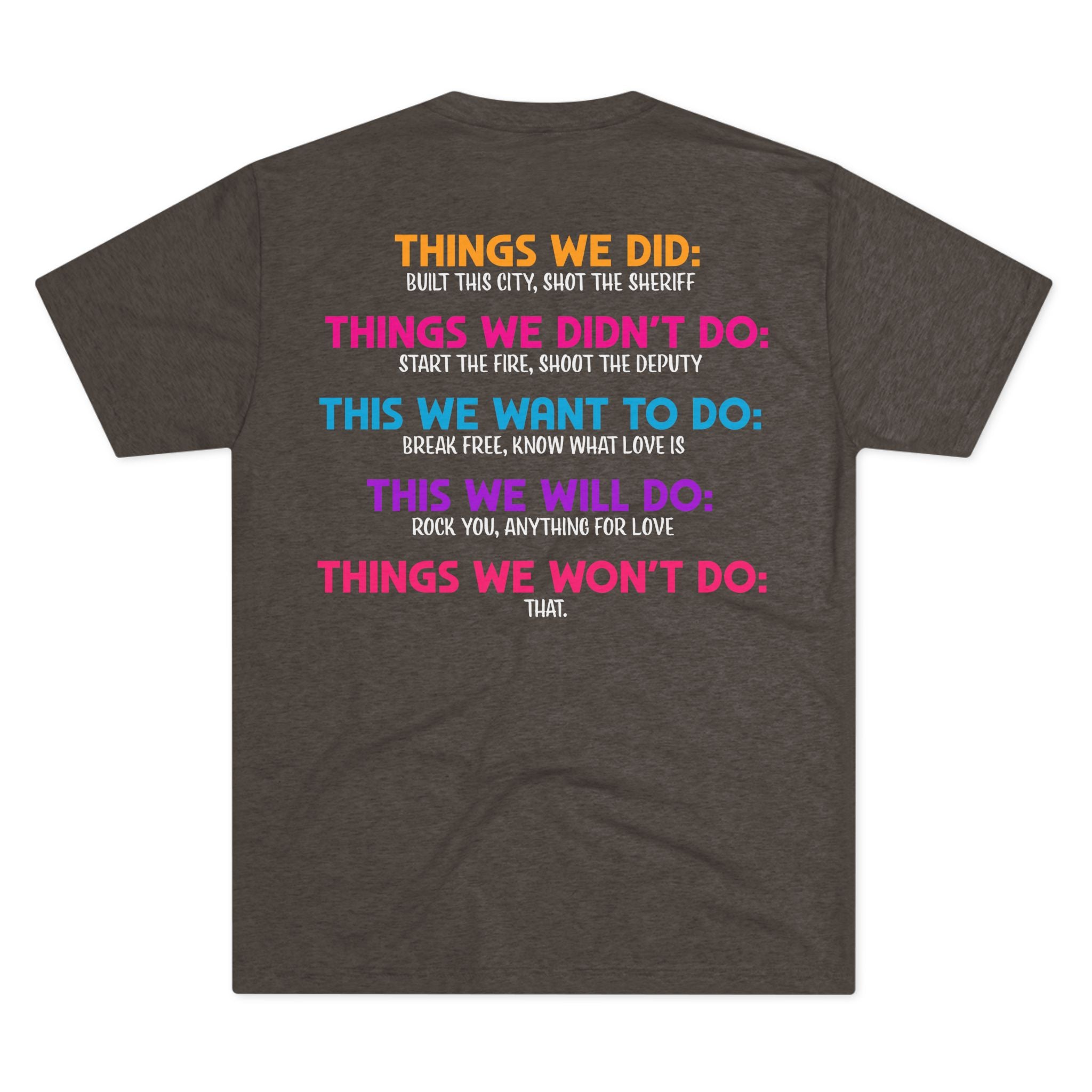 Hot Dad Summer Rock Shirt - NextLevel Tri-Blend Crew Tee
