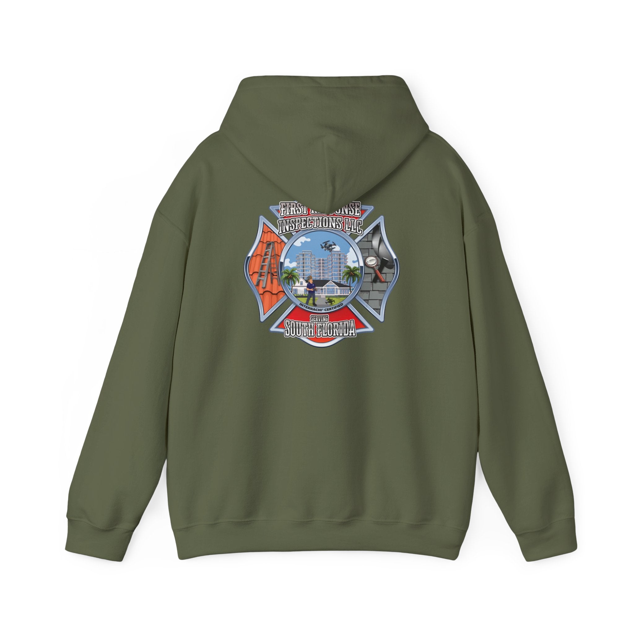 First Response Inspections LLC - Heavy Blend™ Hooded Sweatshirt