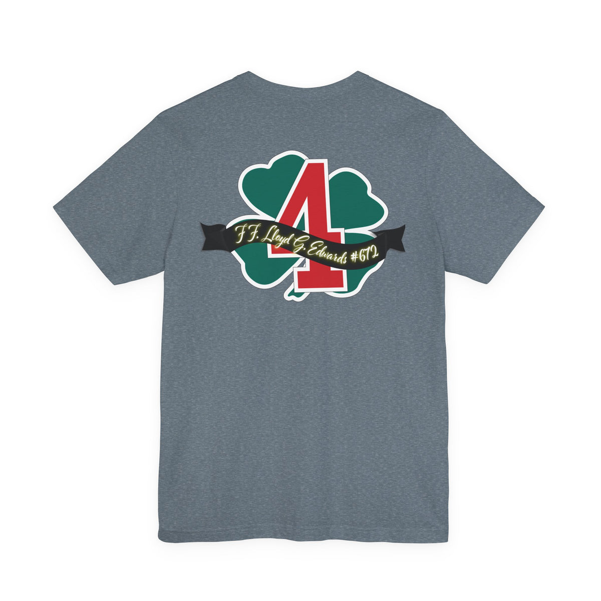Clover Lloyd Edwards Memorial Shirt - Unisex Jersey Short Sleeve Tee