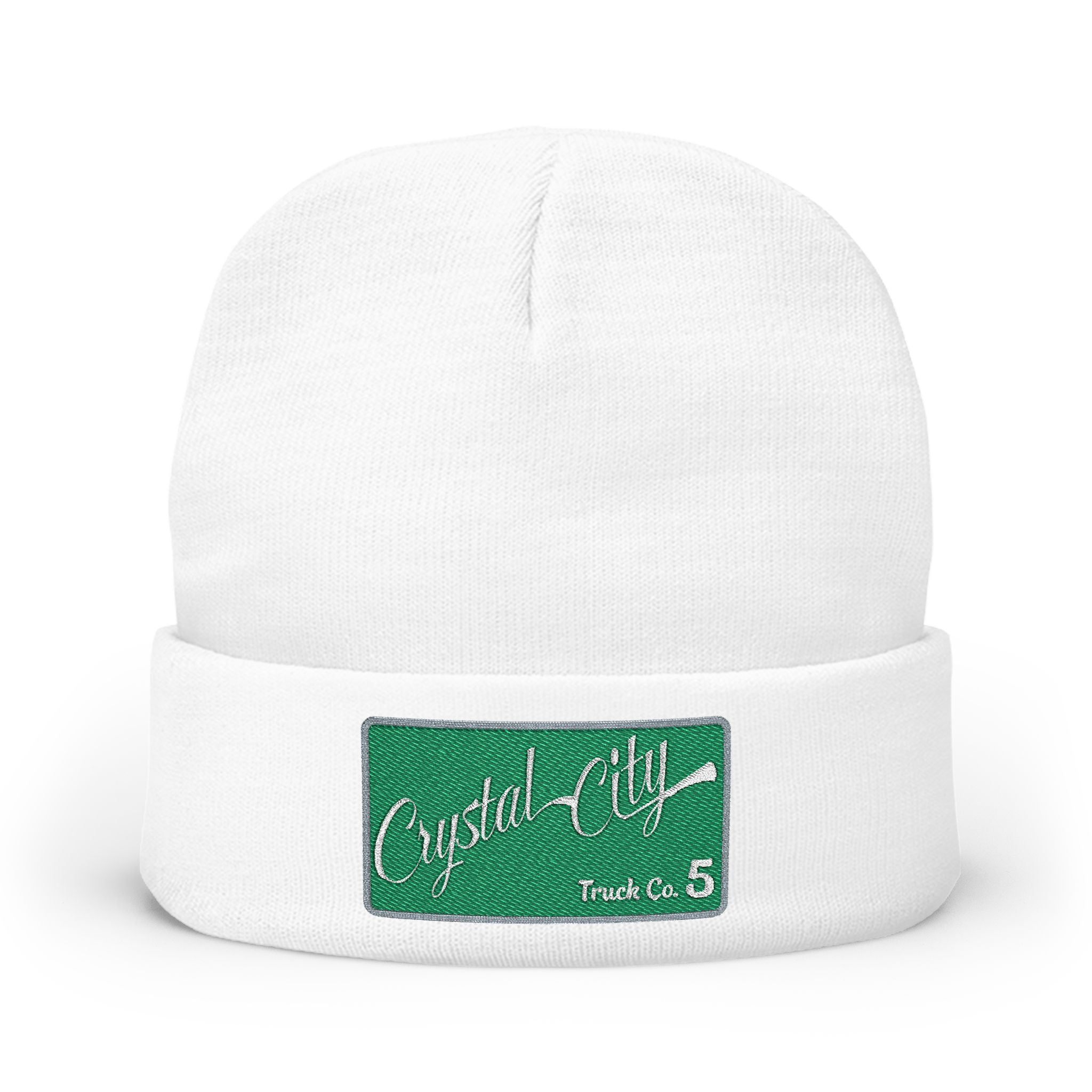 Arlington Crystal City Truck 5 - Knit Beanie (Embroidery)