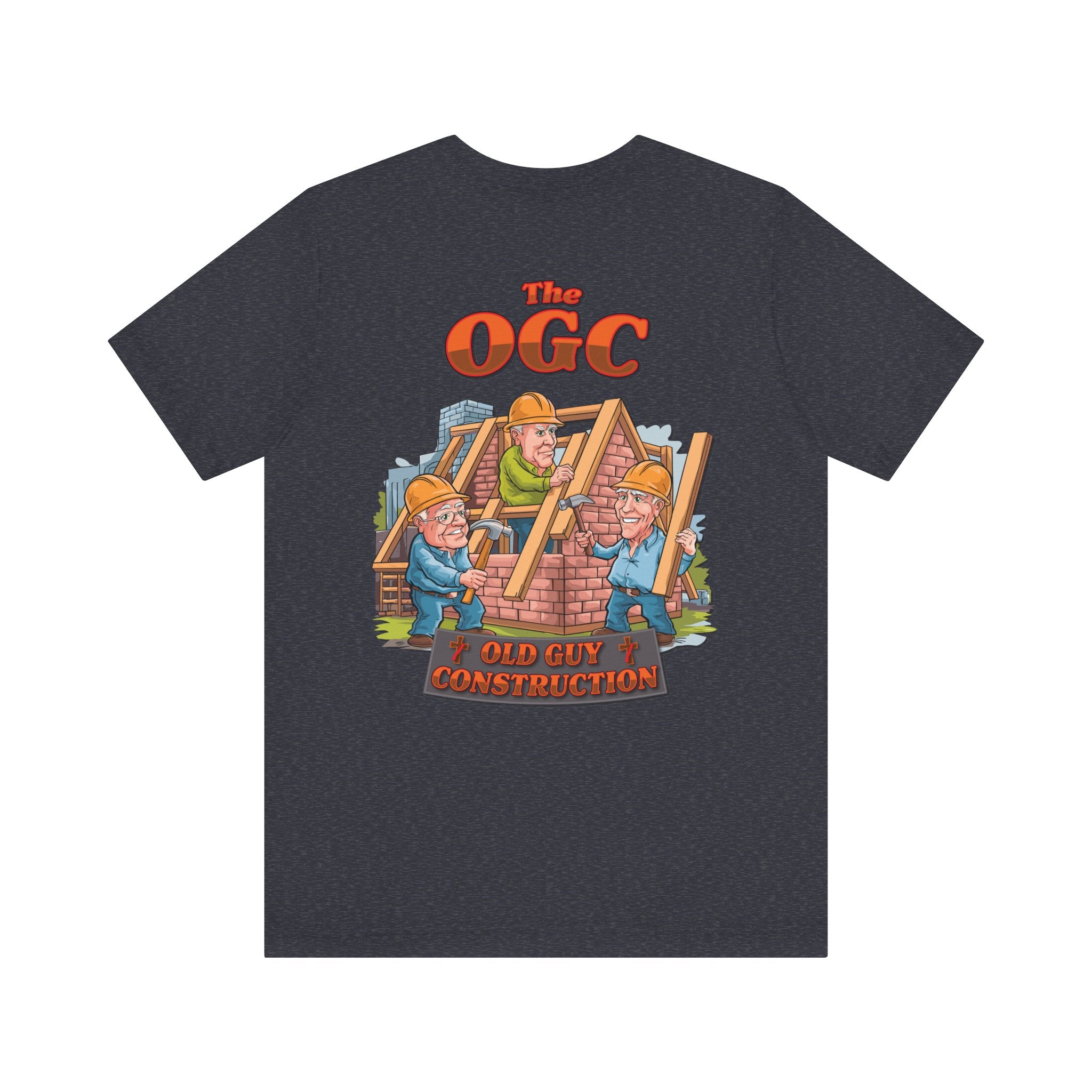 Old Guy Construction - Bella+Canvas Soft Unisex Tee