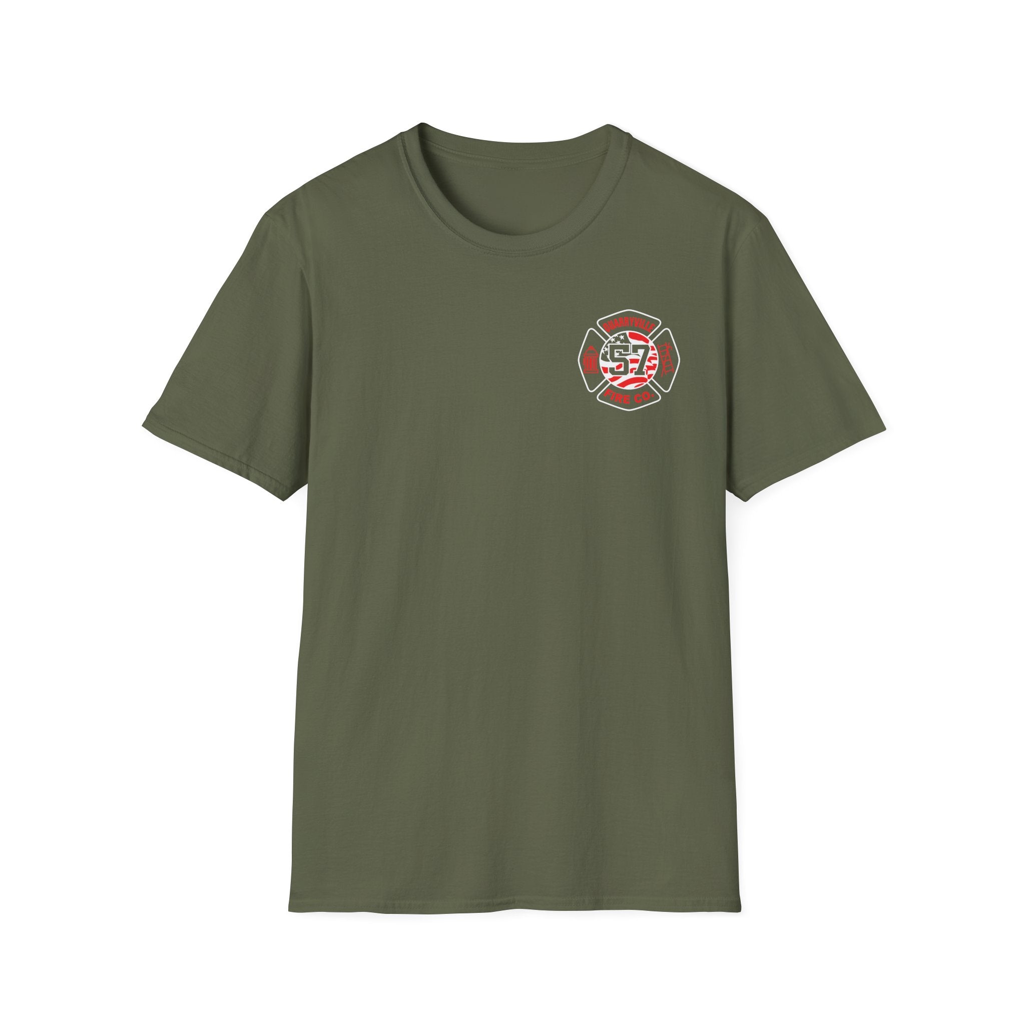 Quarryville PA Vol. Fire - Gildan Soft Cotton T-Shirt