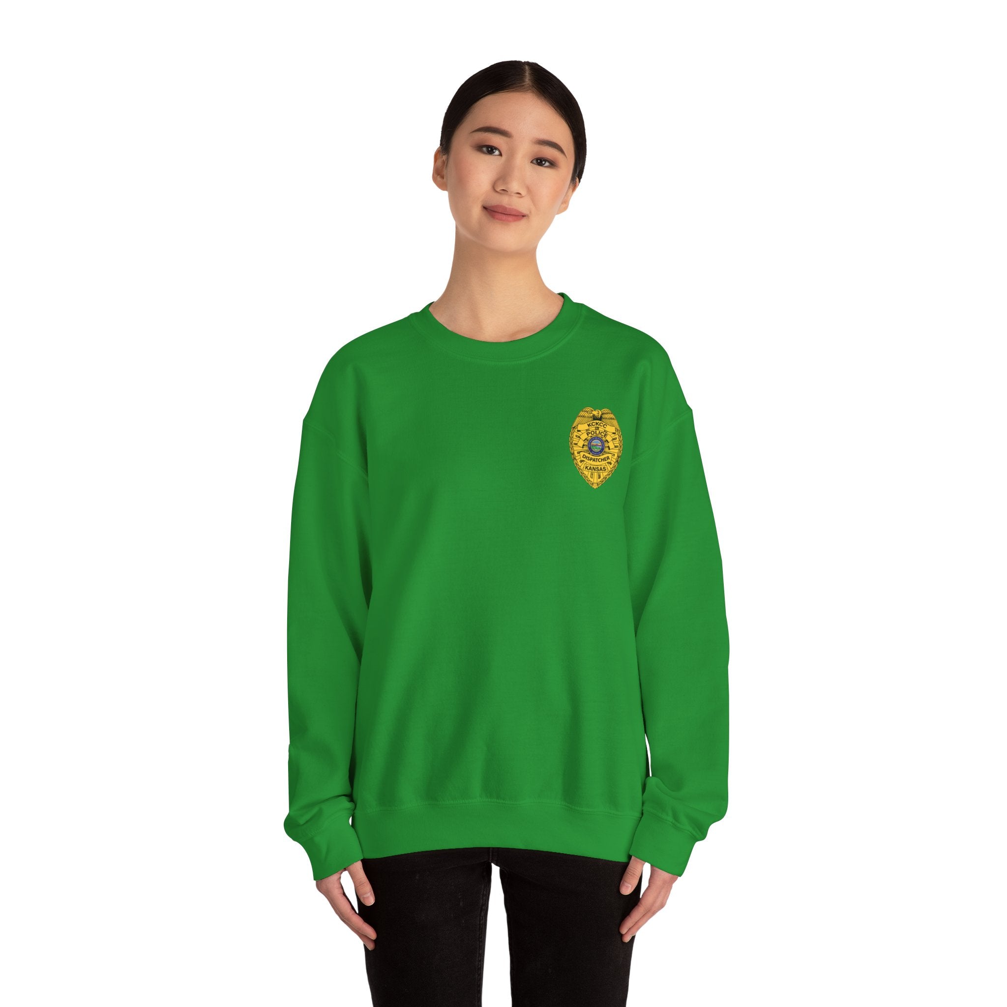 Kansas City College Police Dispatcher - Unisex Heavy Blend™ Crewneck Sweatshirt