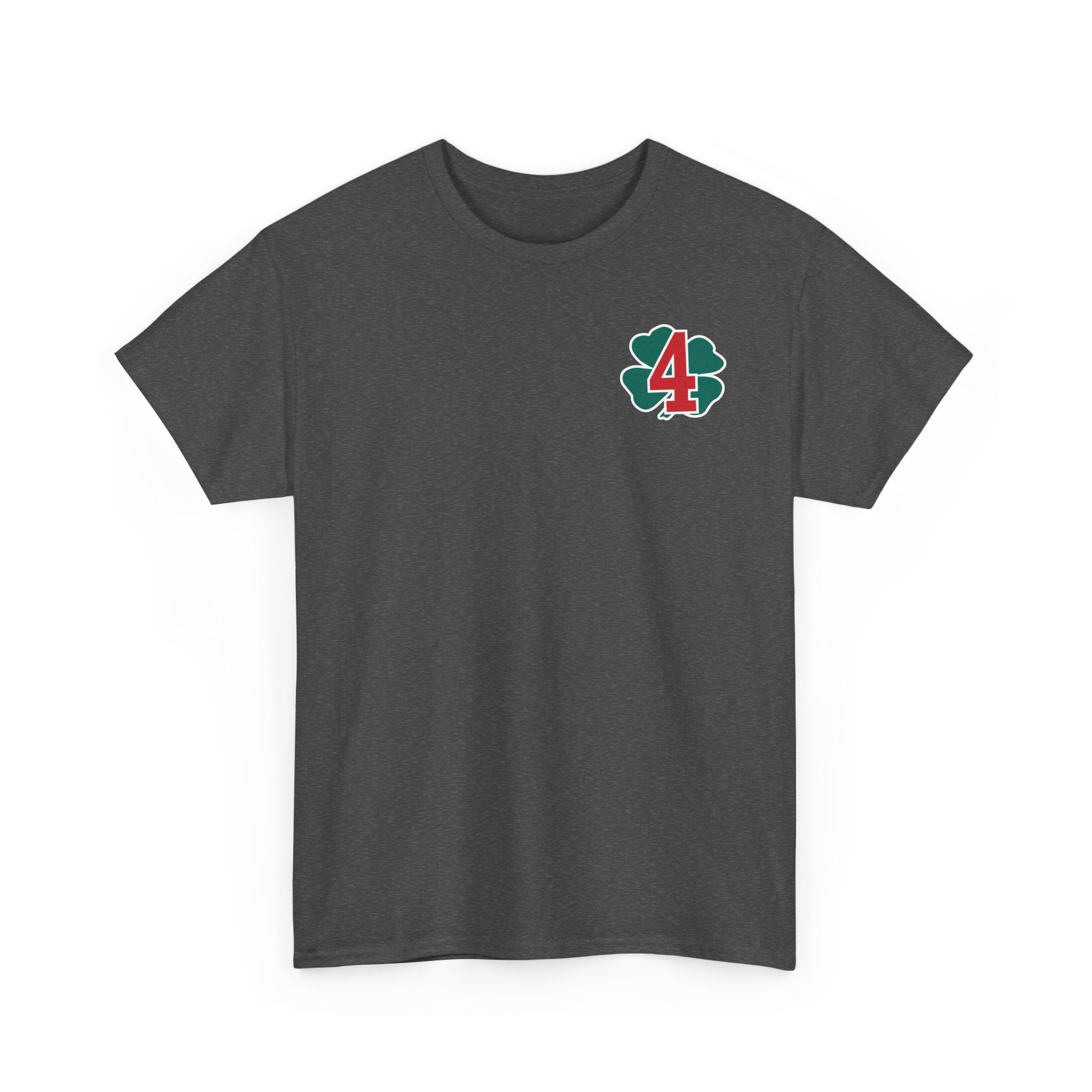 Station 4 Clover front /AC4FD back - Gildan 100% Cotton Tee Unisex Heavy