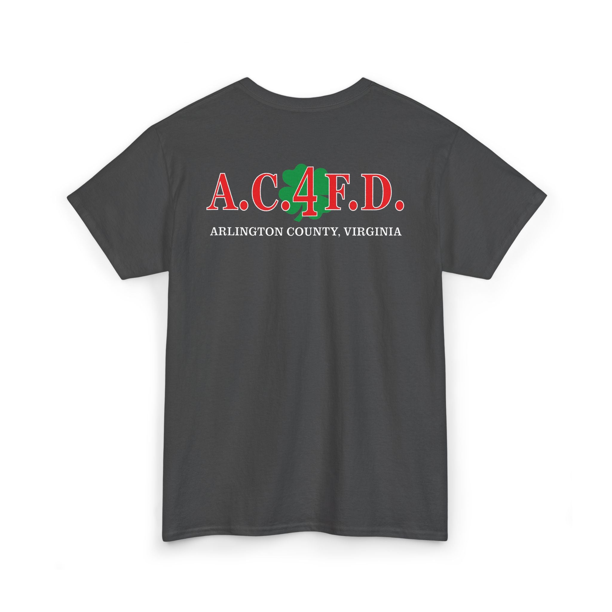 Station 4 Rat Pack front /AC4FD back - Gildan 100% Cotton Tee Unisex Heavy