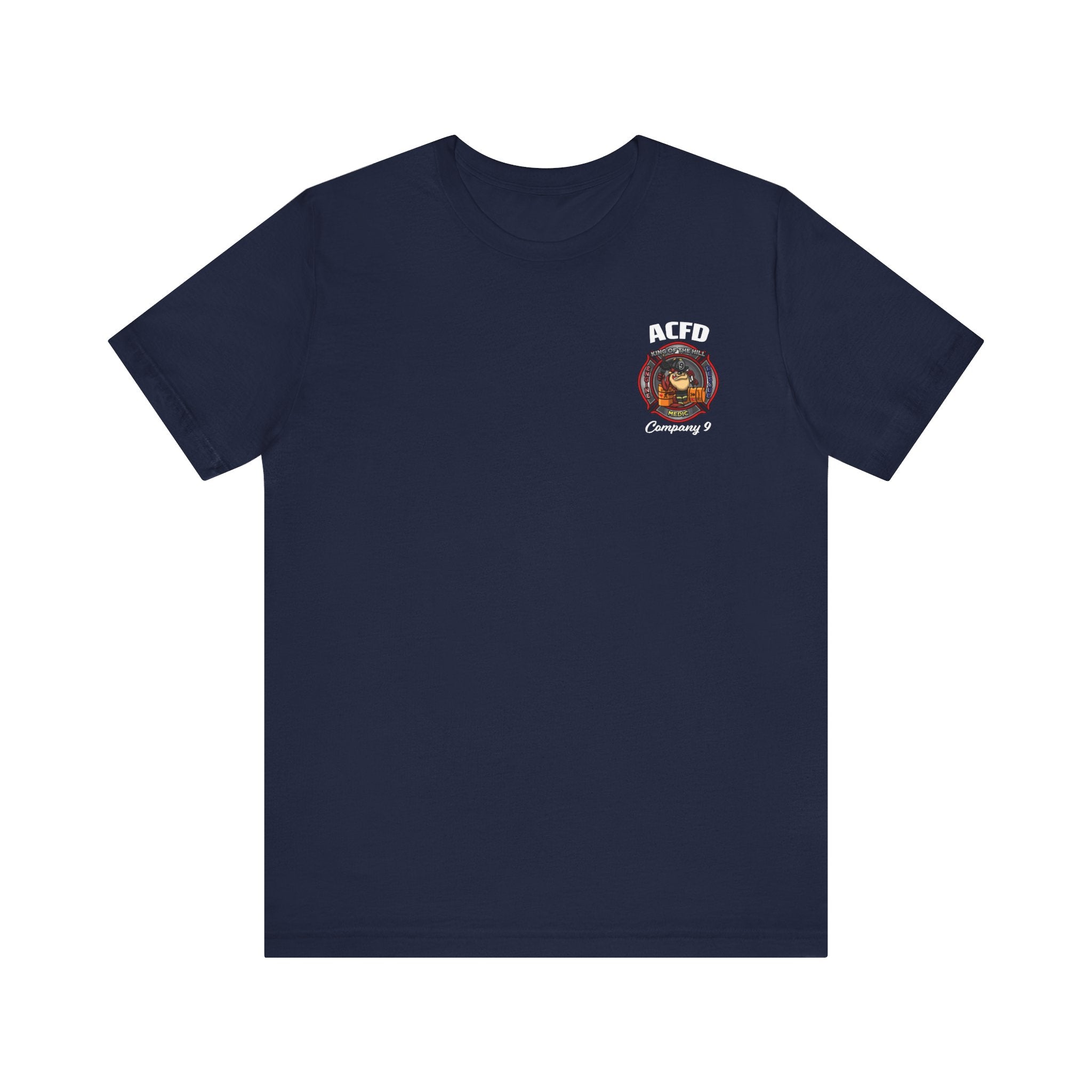 Station 9 Firefighter - Engine - Bella+Canvas Soft Unisex Tee