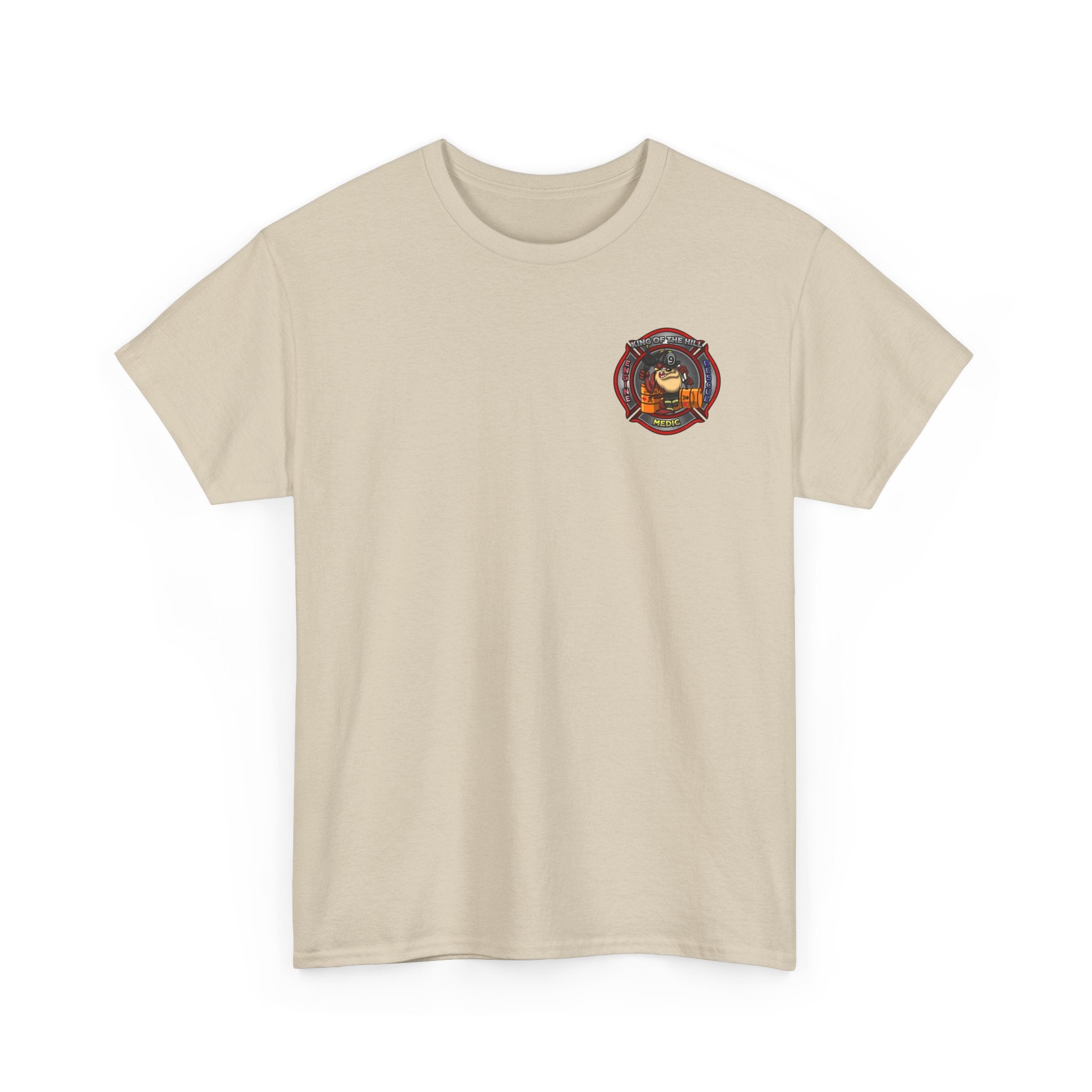 Arlington Fire Station 9 -Heavy Cotton Unisex Tee