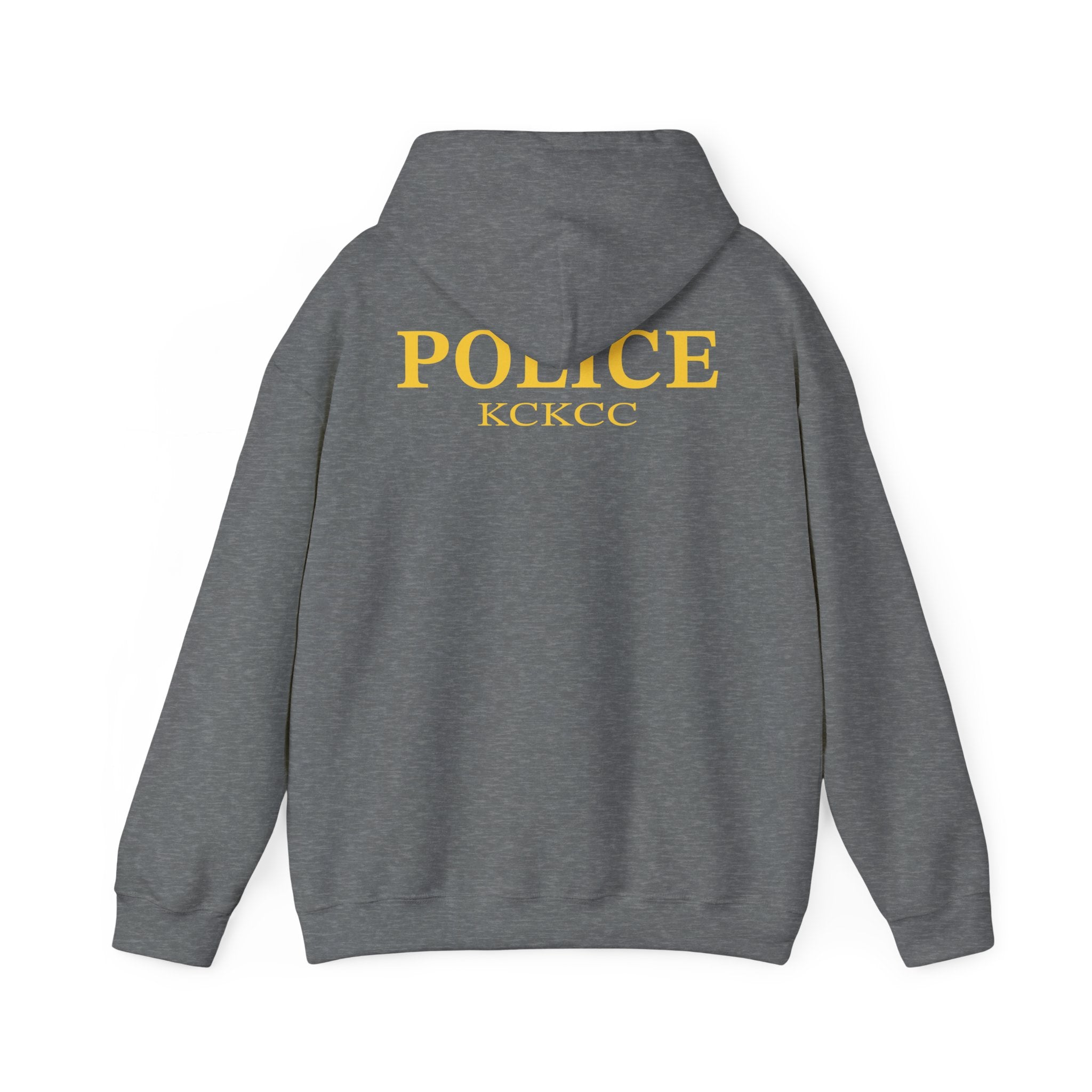 Kansas City College Police Department Badge - Unisex Heavy Blend™ Hooded Sweatshirt