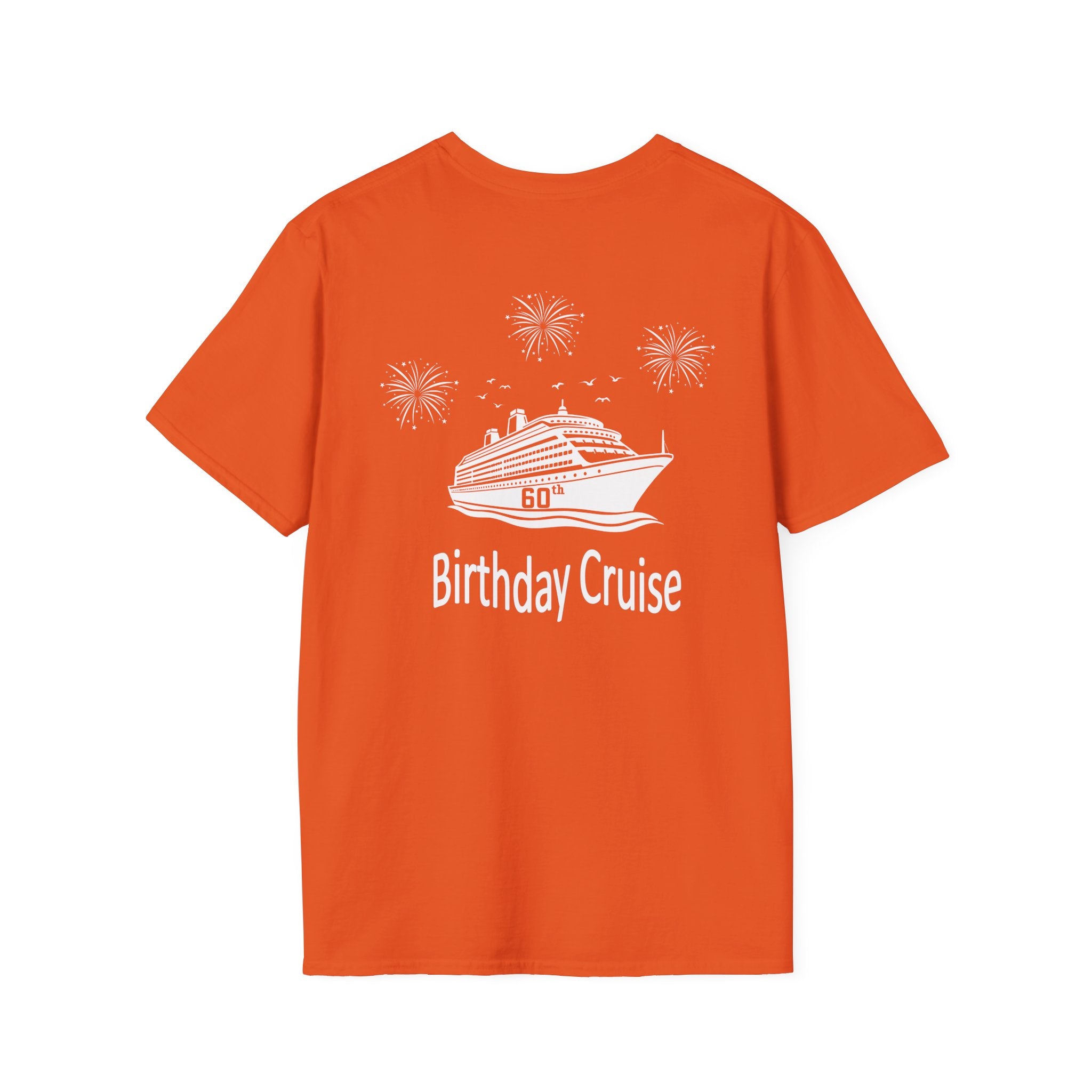 Renee Family Cruise white - Unisex Softstyle Cotton T-Shirt