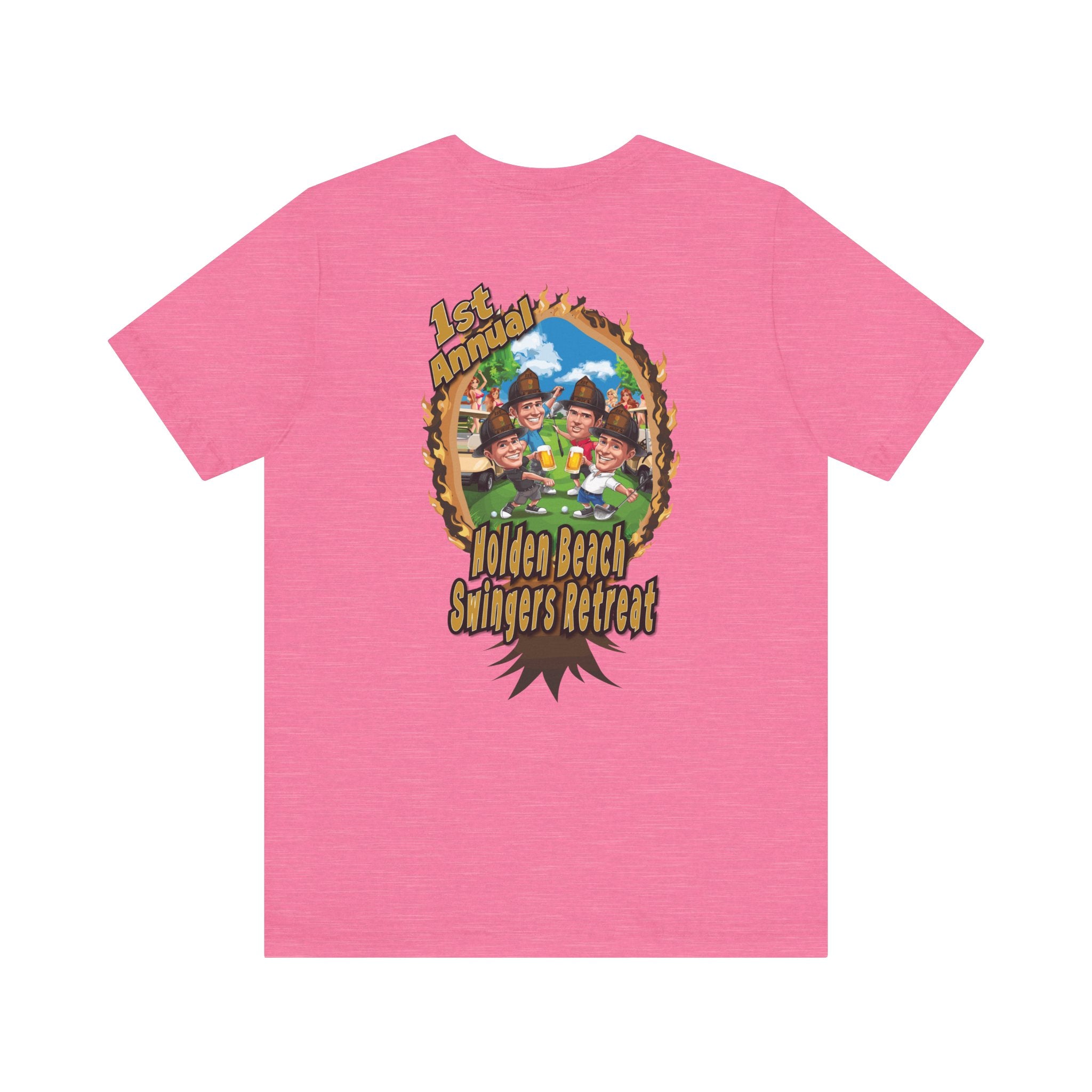 Holden Beach Swingers Retreat- Bella+Canvas Soft Unisex Tee