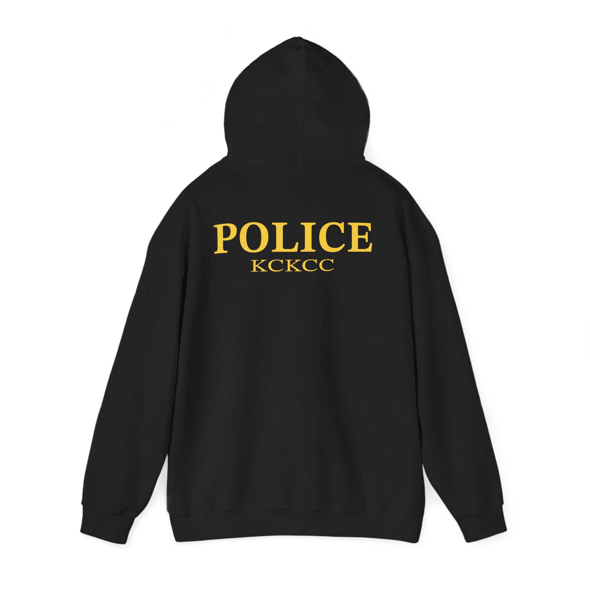 Kansas City College Police Department Badge - Unisex Heavy Blend™ Hooded Sweatshirt