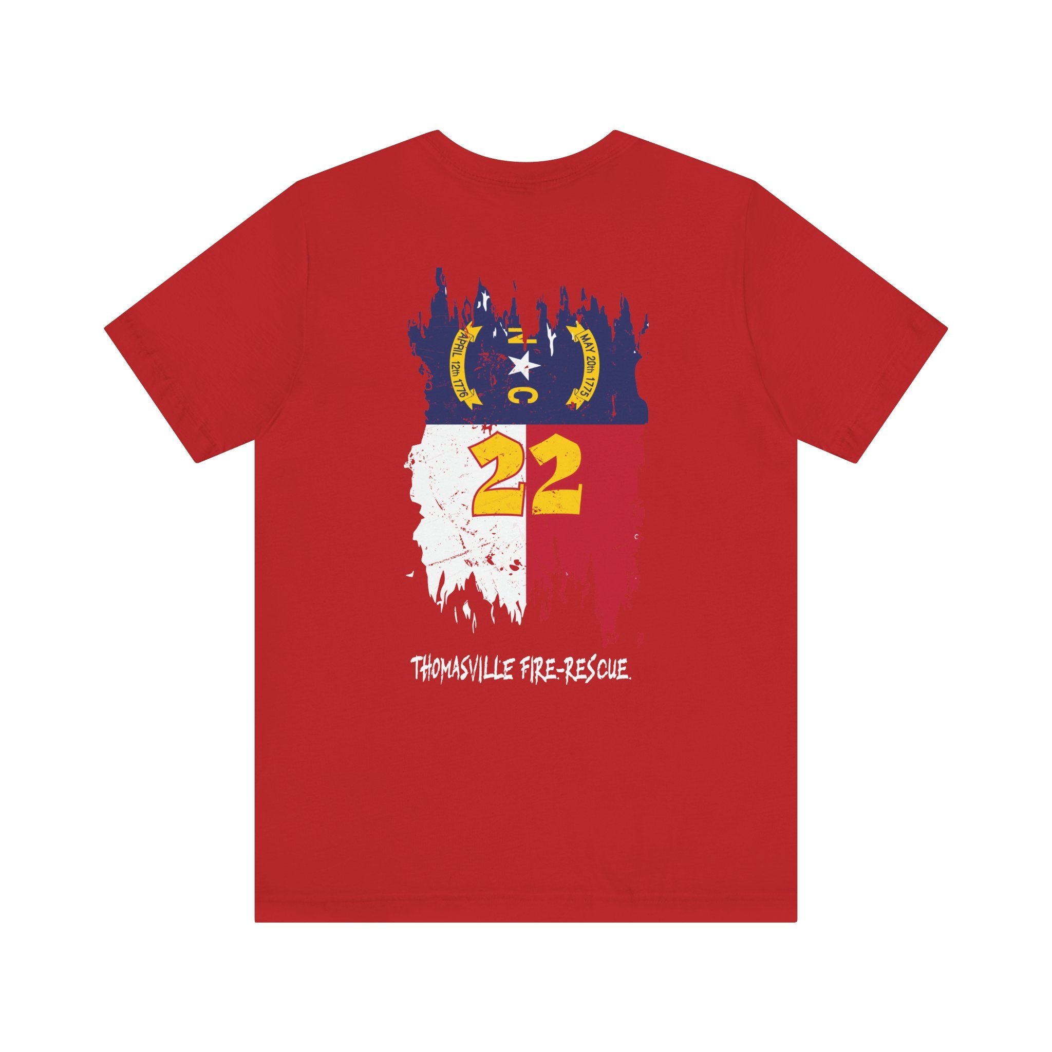 Thomasville Fire NC Ladder 22 (version 1) - Bella+Canvas Soft Unisex Tee