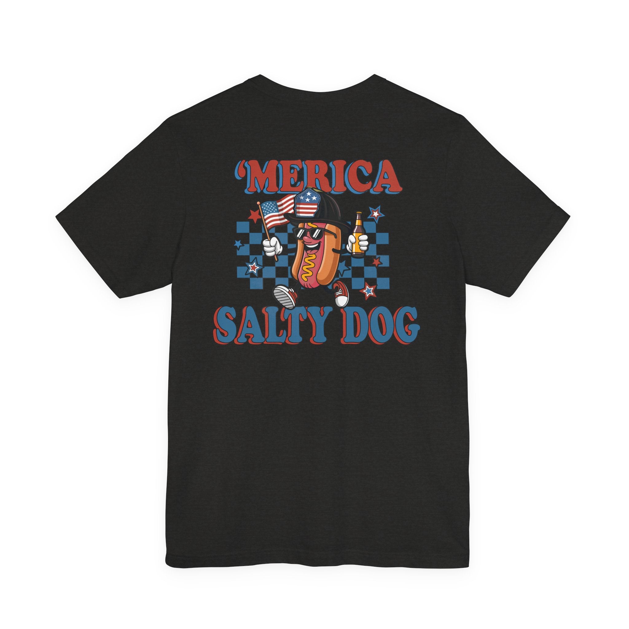Salty Dog 'Merica Shirt - Bella-Canva Soft Jersey Short Sleeve Tee