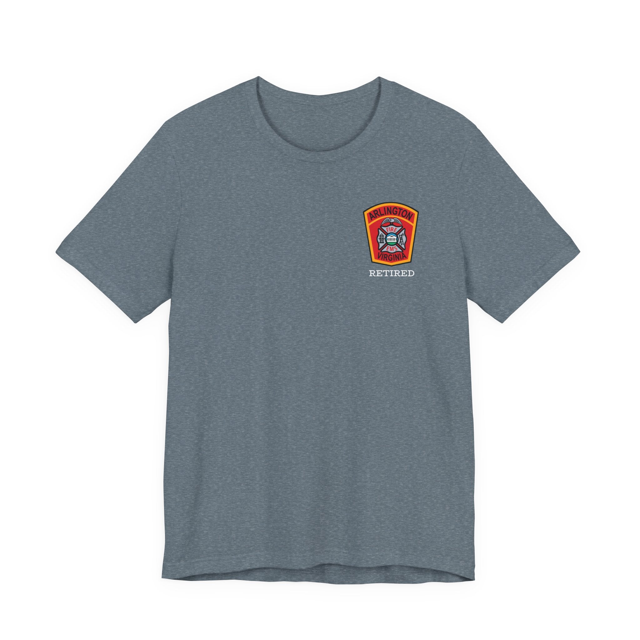 Arlington Retired patch - Bella+Canvas Soft Unisex Tee