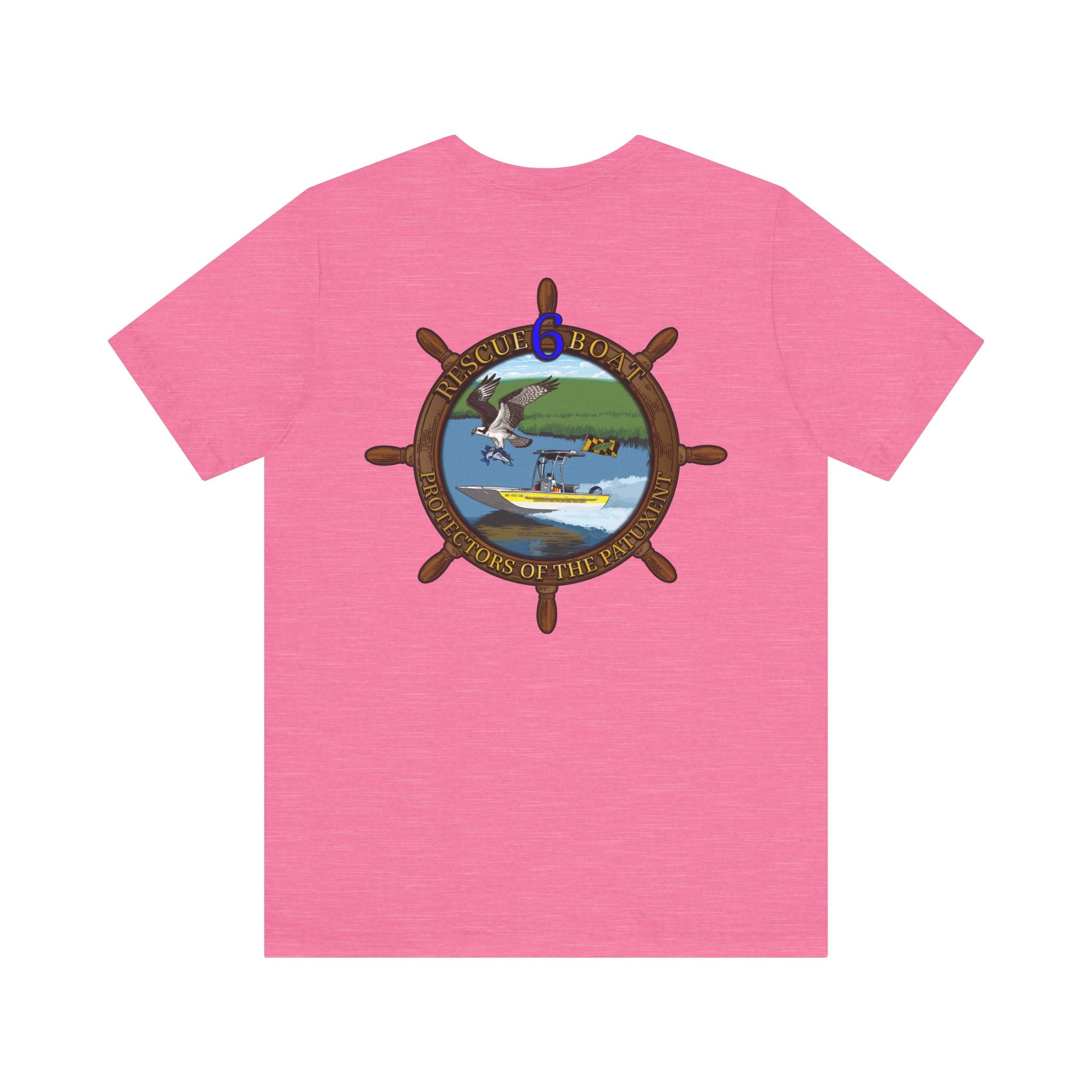 Huntingtown Vol. Fire Boat 6 - Bella+Canvas Soft Unisex Tee