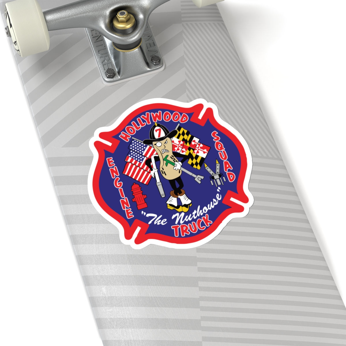 Kiss-Cut Stickers - Hollywood Maryland Vol. Fire Dept.