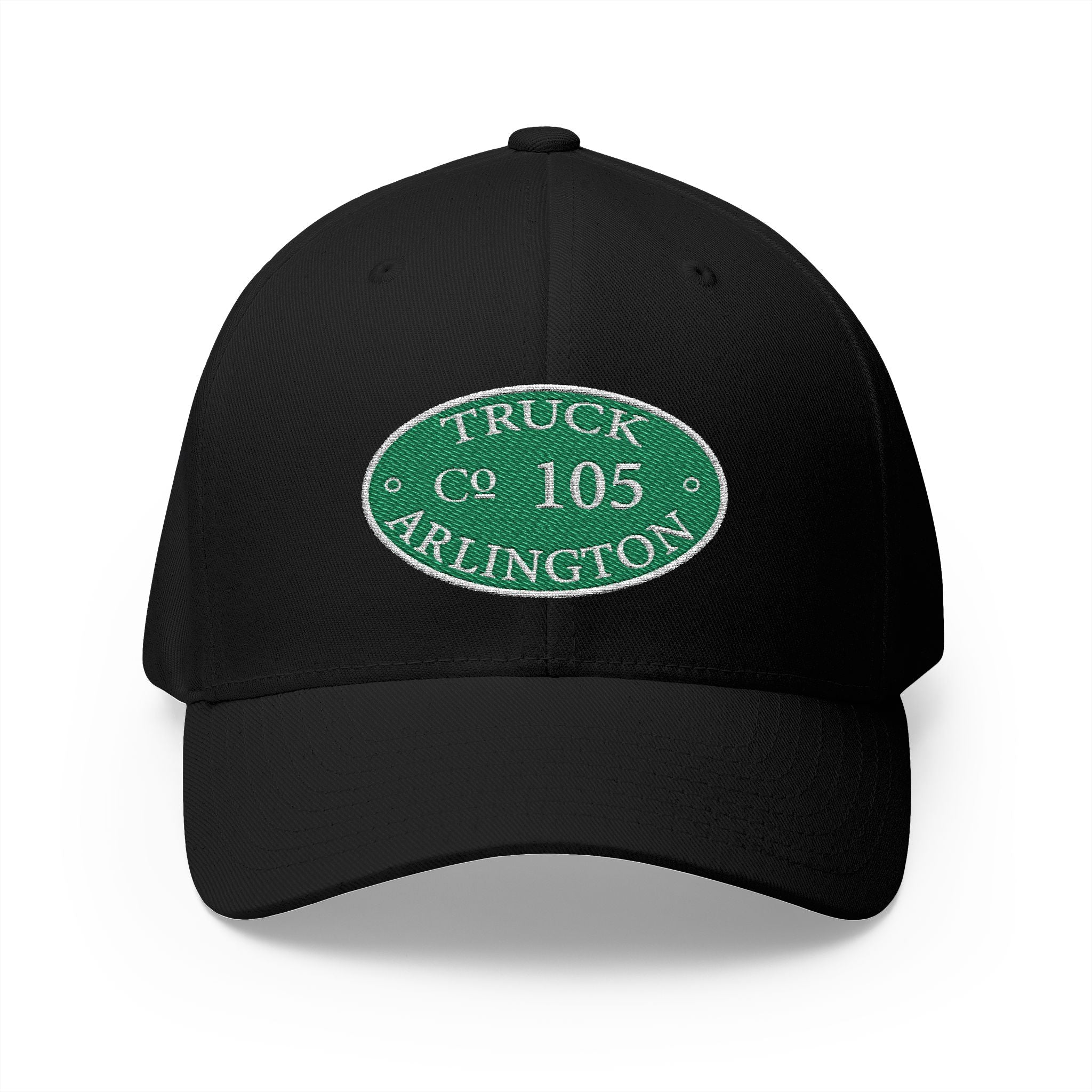 Arlington Truck 5 Circle Patch - FLEXFIT Closed-Back Structured Cap (Embroidery)