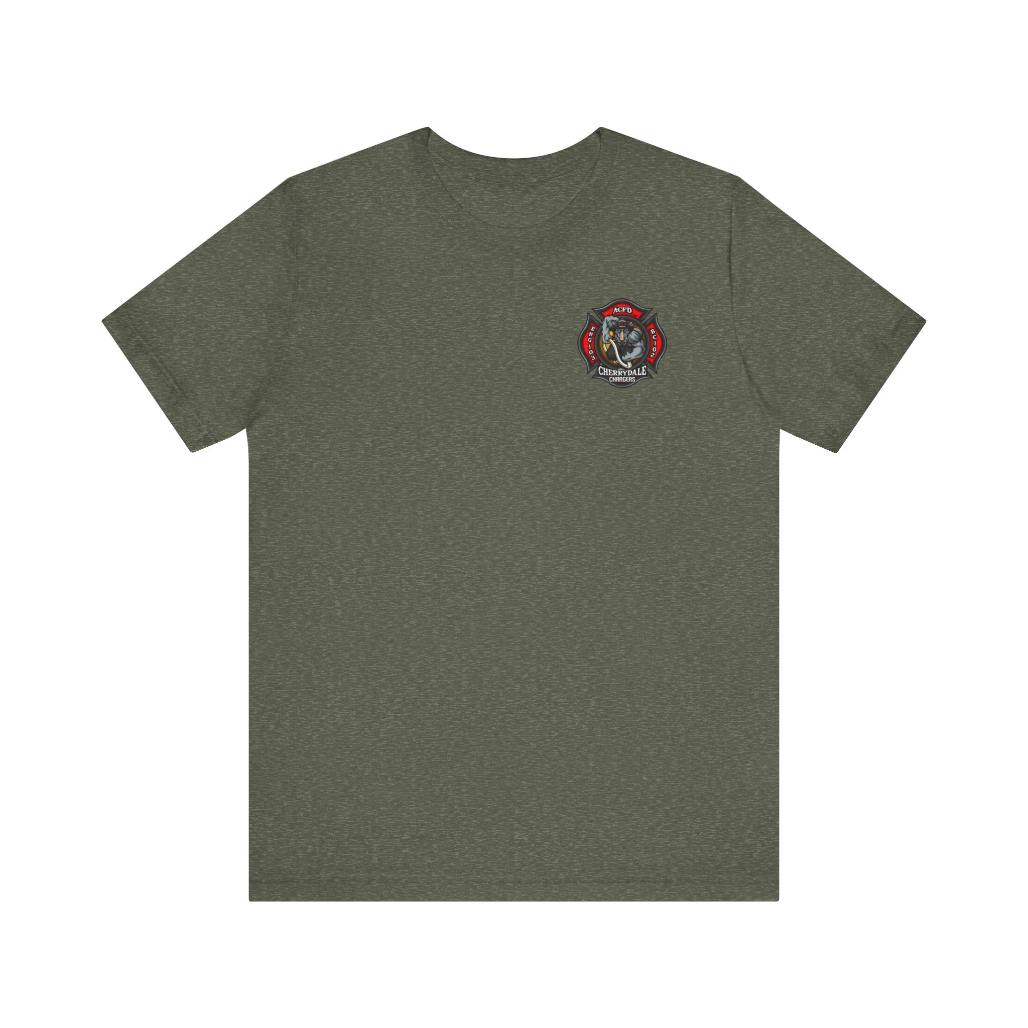 Station 3 Rhino Logo Officer - Bella+Canvas Soft Unisex Tee