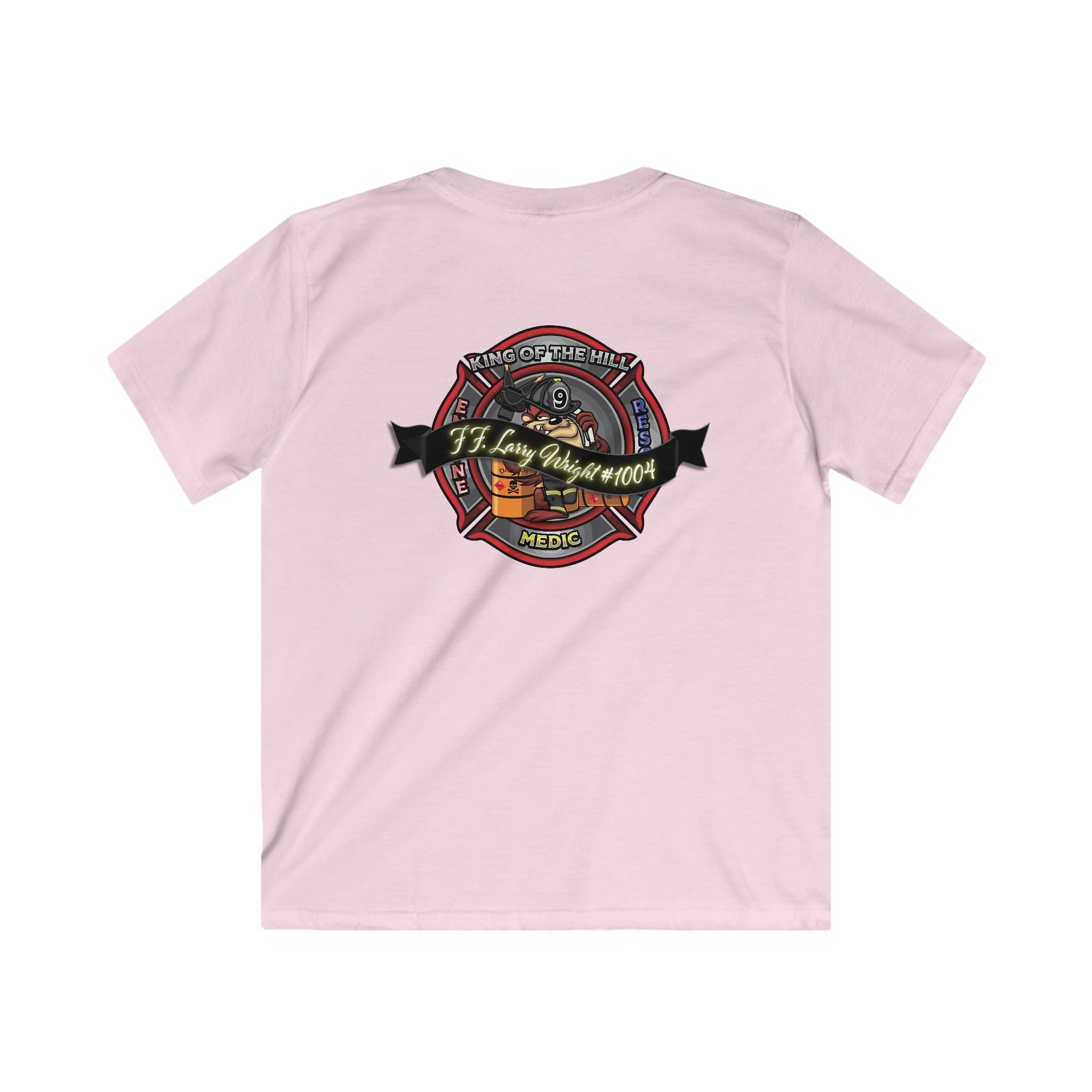 Kids Youth - Larry Wright Memorial Shirt - Kids Youth Gildan Softstyle Tee
